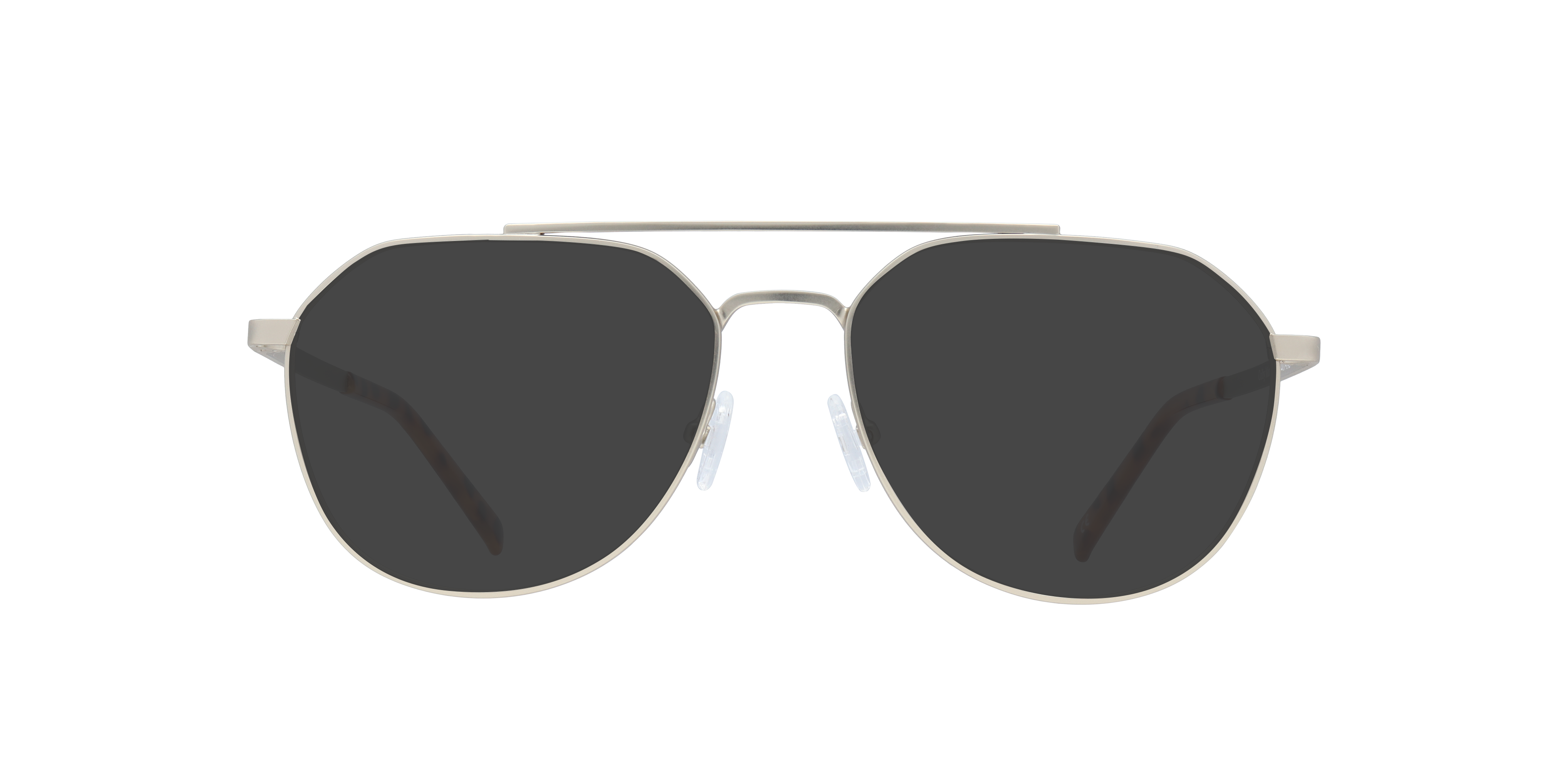 Colby Matte Gold MetalEyeglass Frames for Glasses Direct, with Tinted Lenses