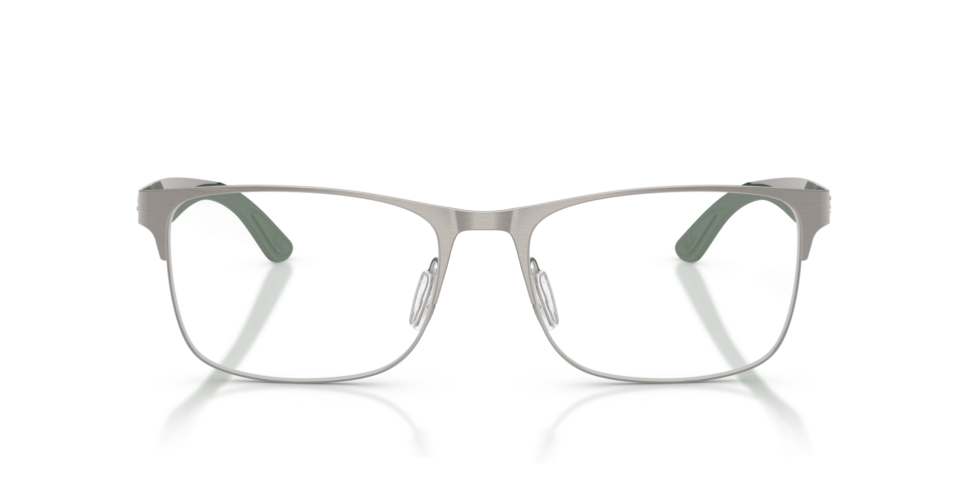 RB7550 Gunmetal MetalEyeglass Frames for Glasses Direct, Front View
