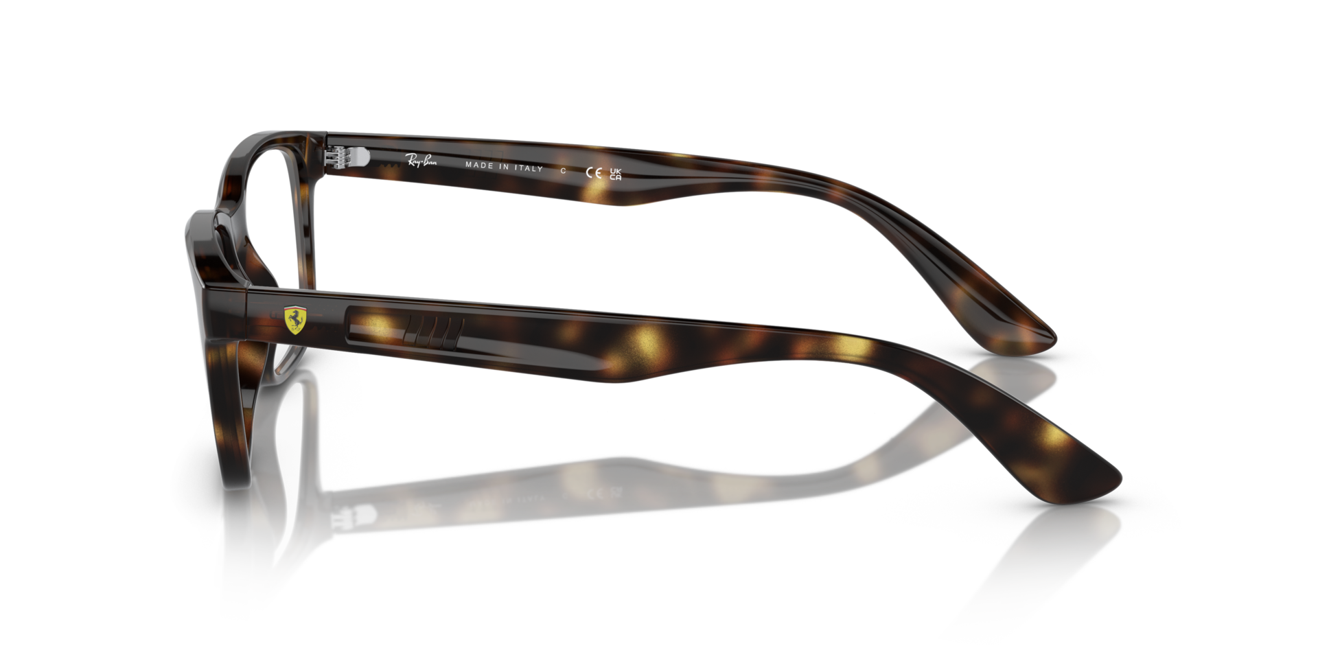 RB7221M Havana PlasticEyeglass Frames for Glasses Direct, Side View