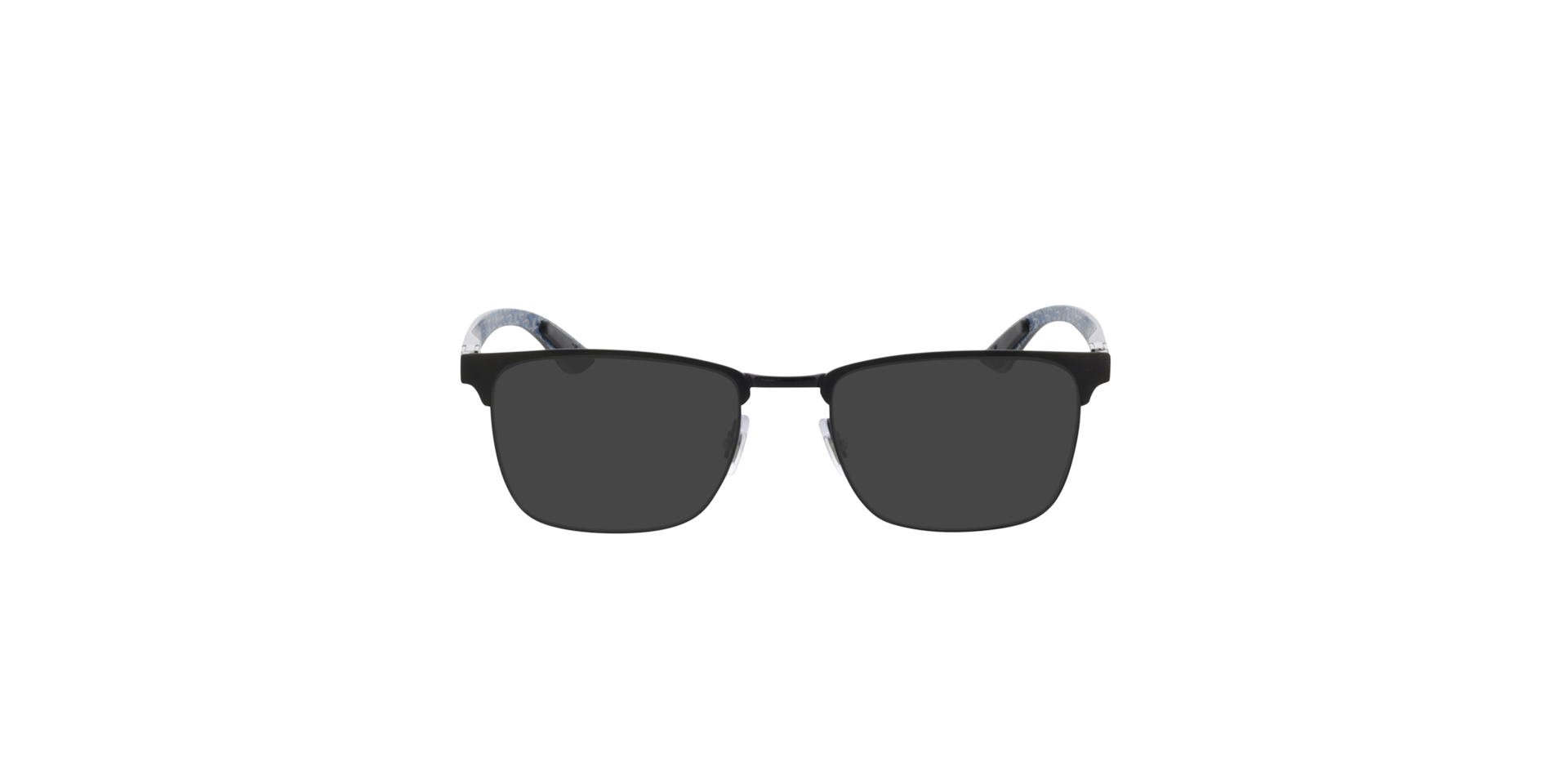 RB8421 Black MetalEyeglass Frames for Glasses Direct, with Tinted Lenses