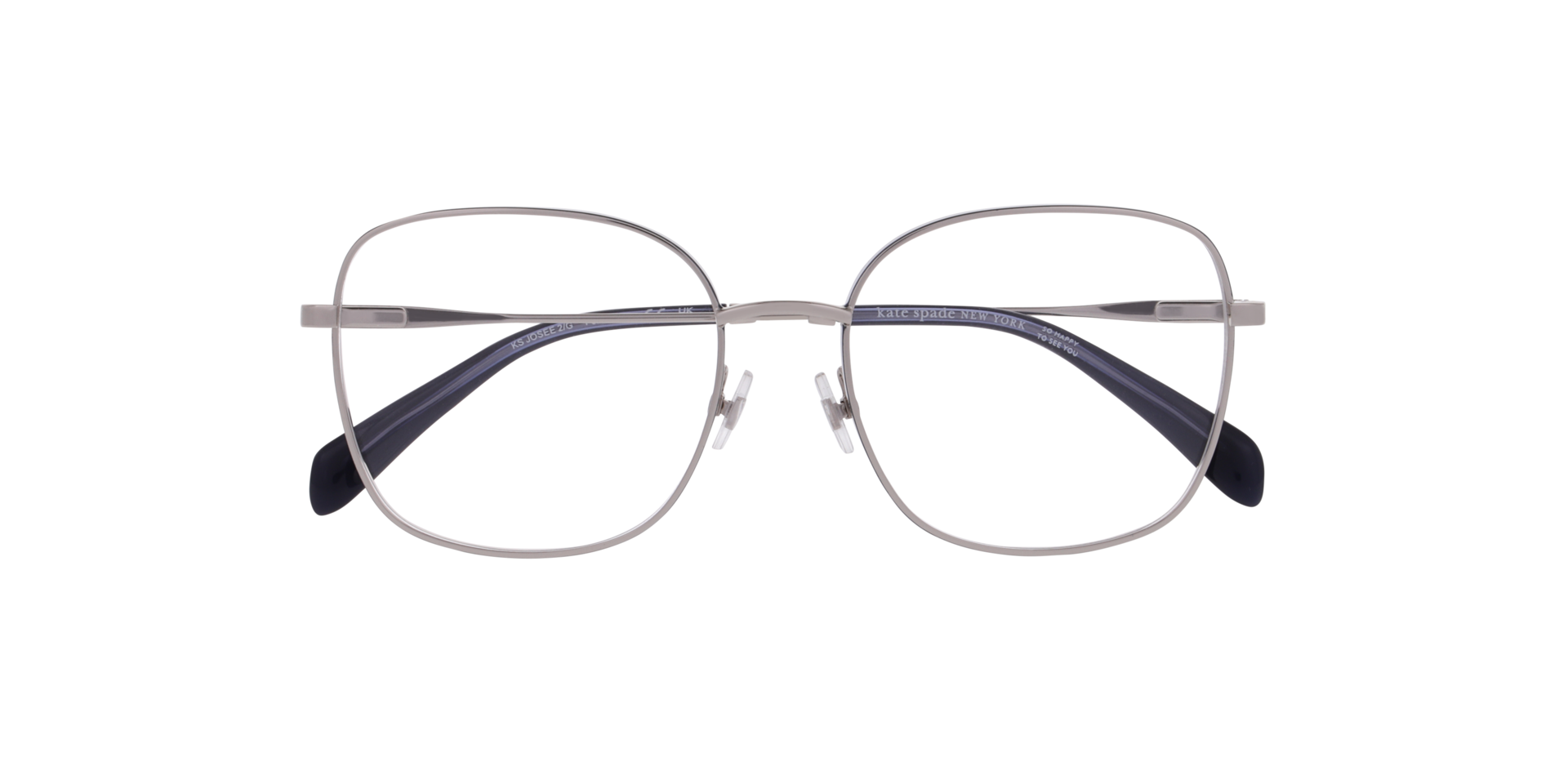 KS JOSEE 2/G Blue Silver MetalEyeglass Frames for Glasses Direct, Closed View