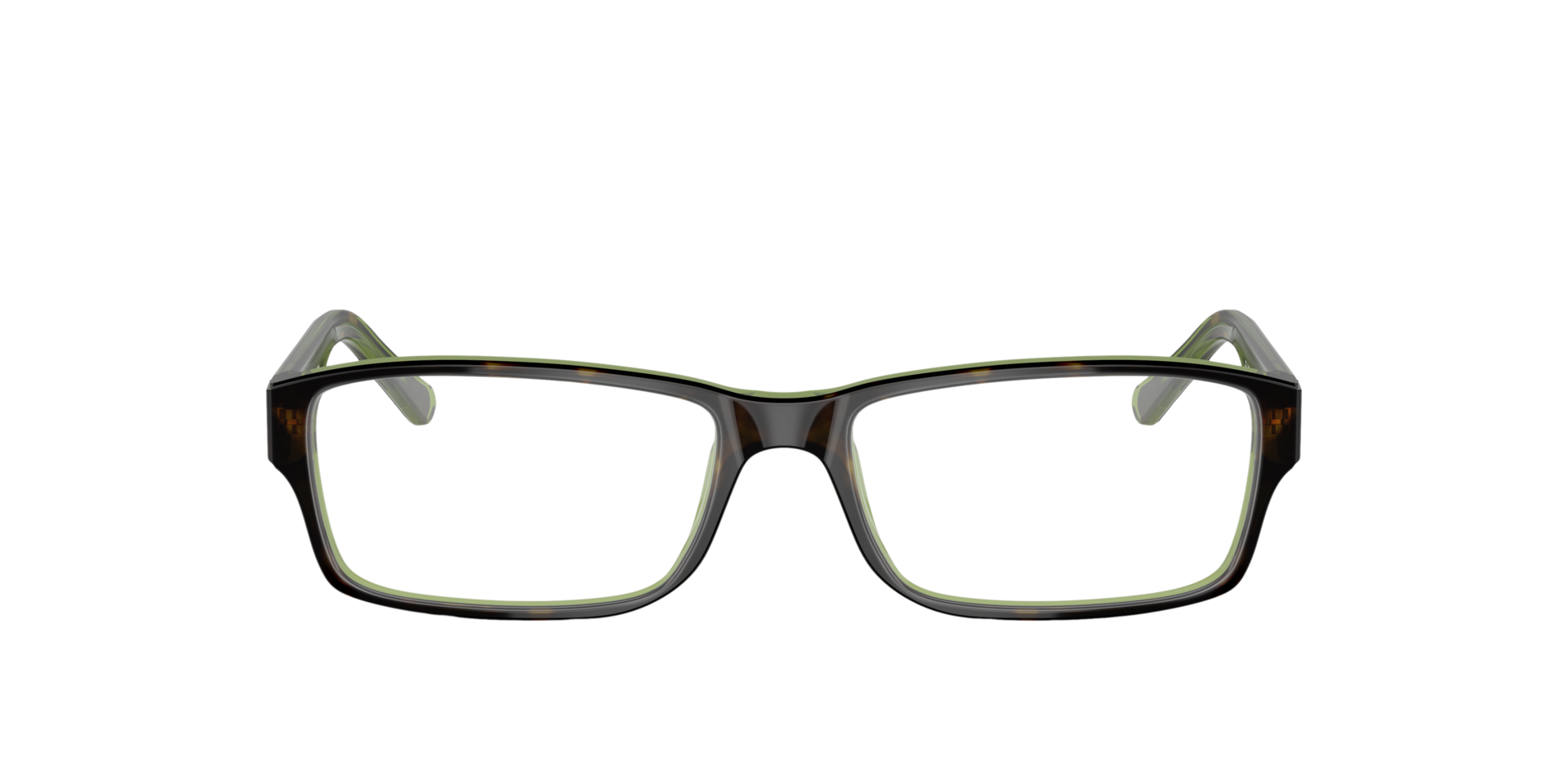 RB5169 Havana On Green AcetateEyeglass Frames for Glasses Direct, Front View
