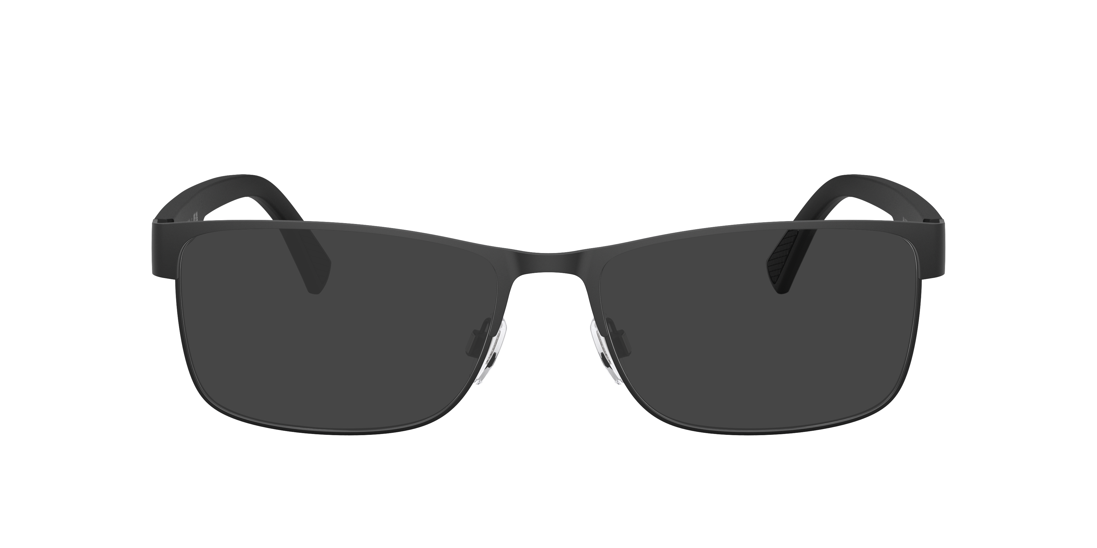PH1244 Matte Black MetalEyeglass Frames for Glasses Direct, with Tinted Lenses