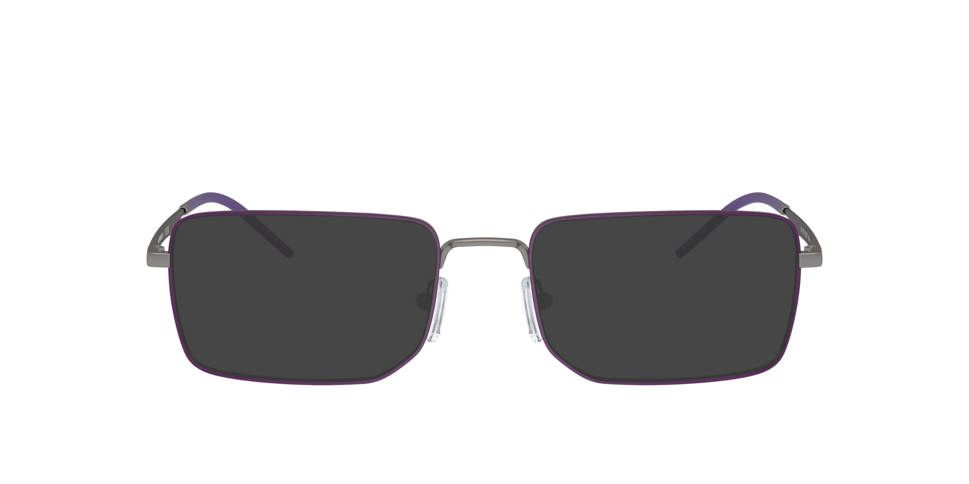 EA1153 Matte Gunmetal MetalEyeglass Frames for Glasses Direct, with Tinted Lenses