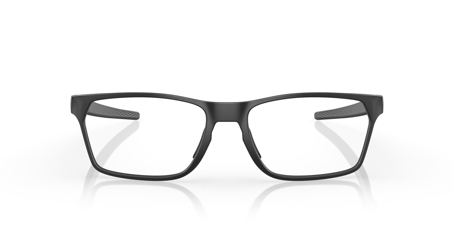 Glasses Direct ™ -Hex Jector - Rectangle Satin Grey Smoke Frame