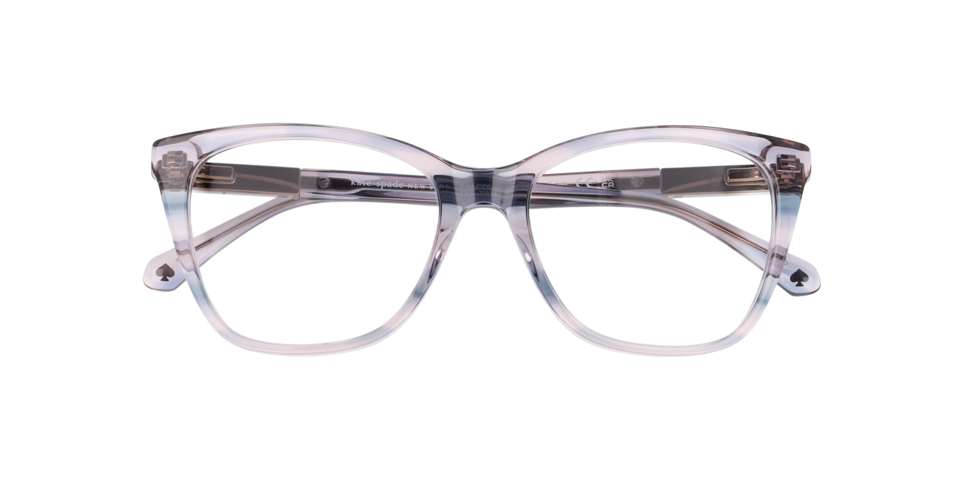 Clio/G Blue AcetateEyeglass Frames for Glasses Direct, Closed View