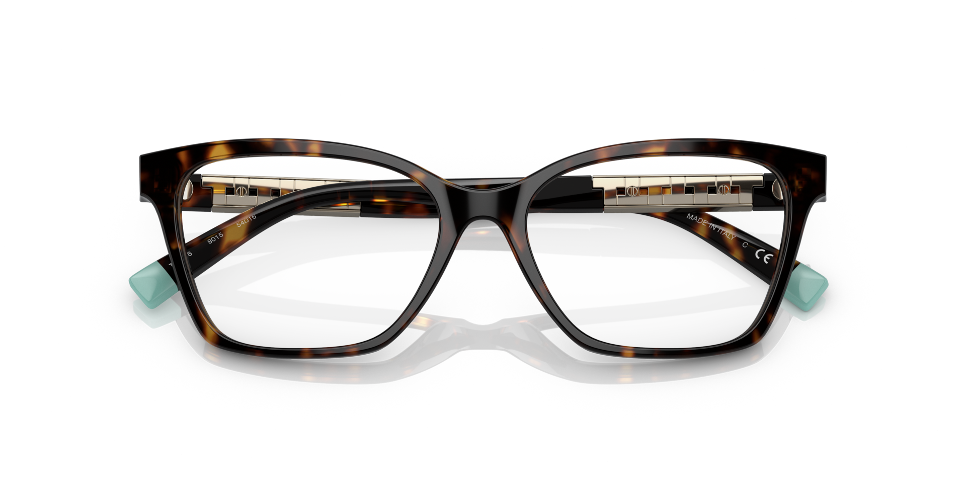 TF2228 Havana AcetateEyeglass Frames for Glasses Direct, Closed View