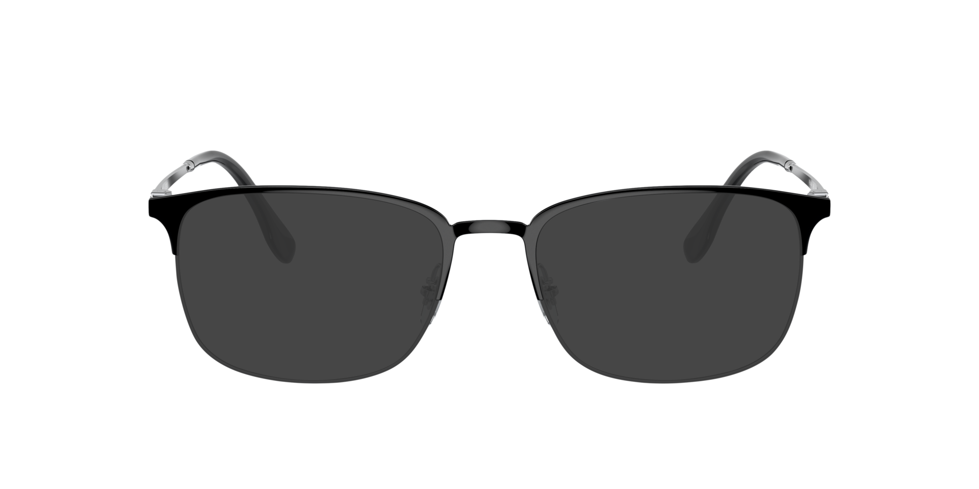 RB6494 Black On Silver MetalEyeglass Frames for Glasses Direct, with Tinted Lenses