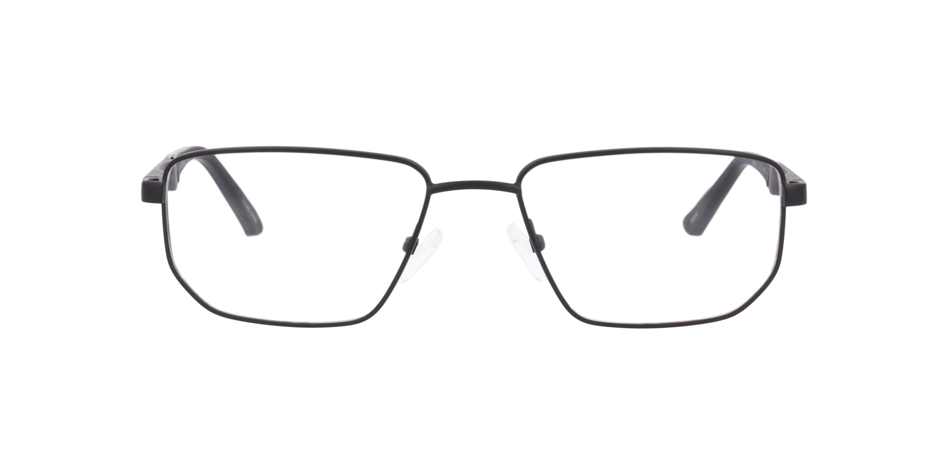 Nb4190 Black MetalEyeglass Frames for Glasses Direct, Front View