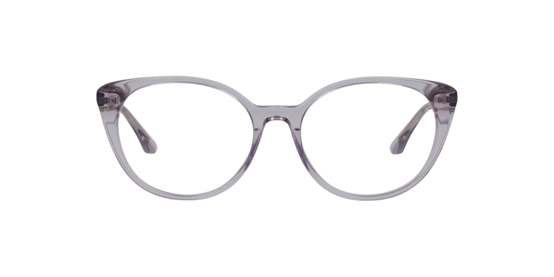 Madra Crystal Purple AcetateEyeglass Frames for Glasses Direct, Front View