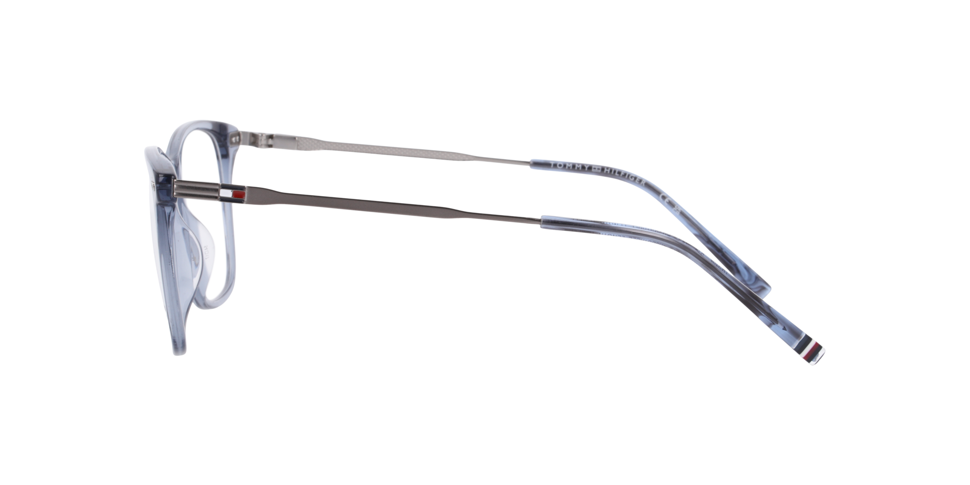 TH 2195 Blue AcetateEyeglass Frames for Glasses Direct, Side View