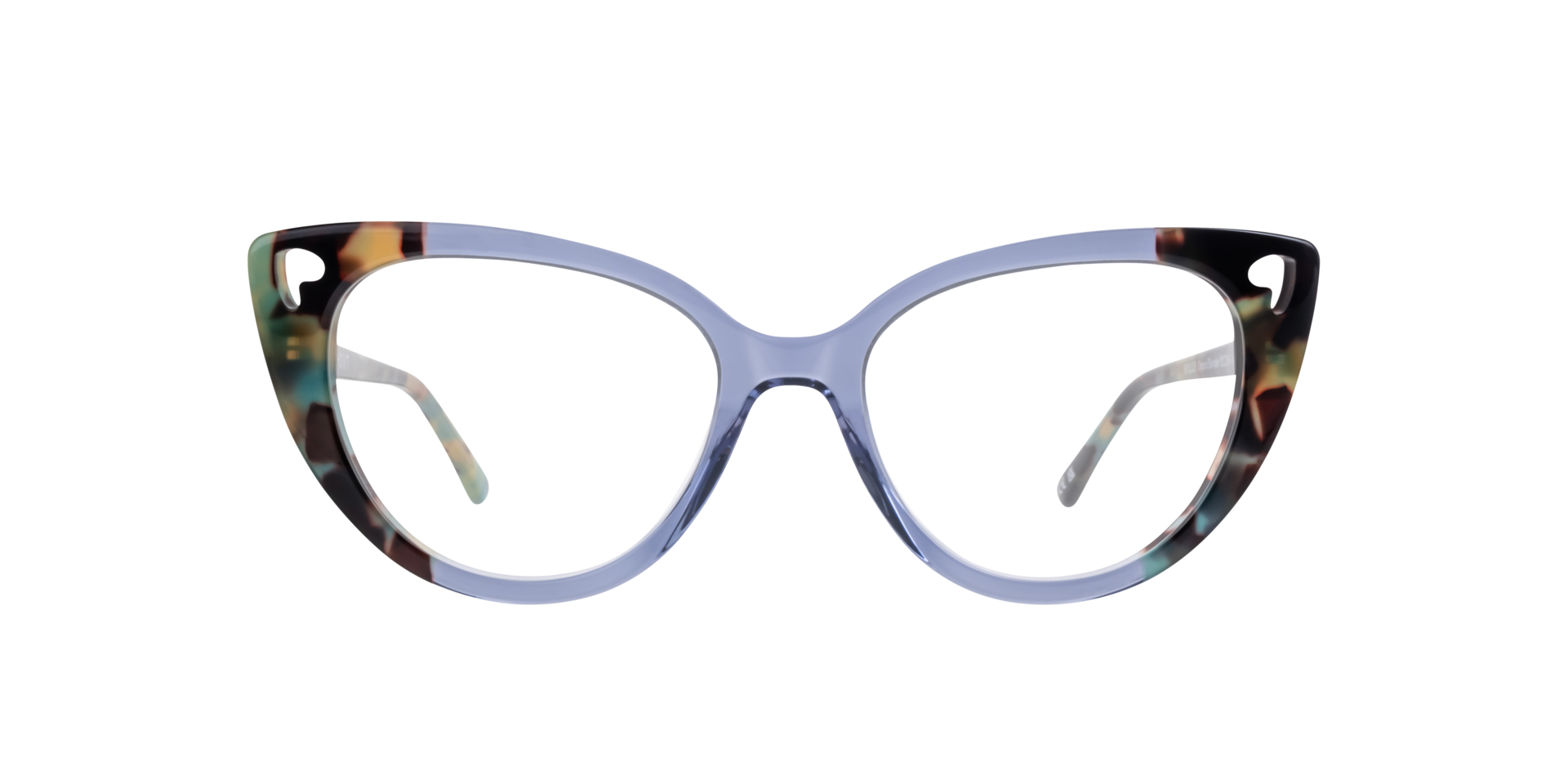 Holly Green & Havana AcetateEyeglass Frames for Glasses Direct, Front View