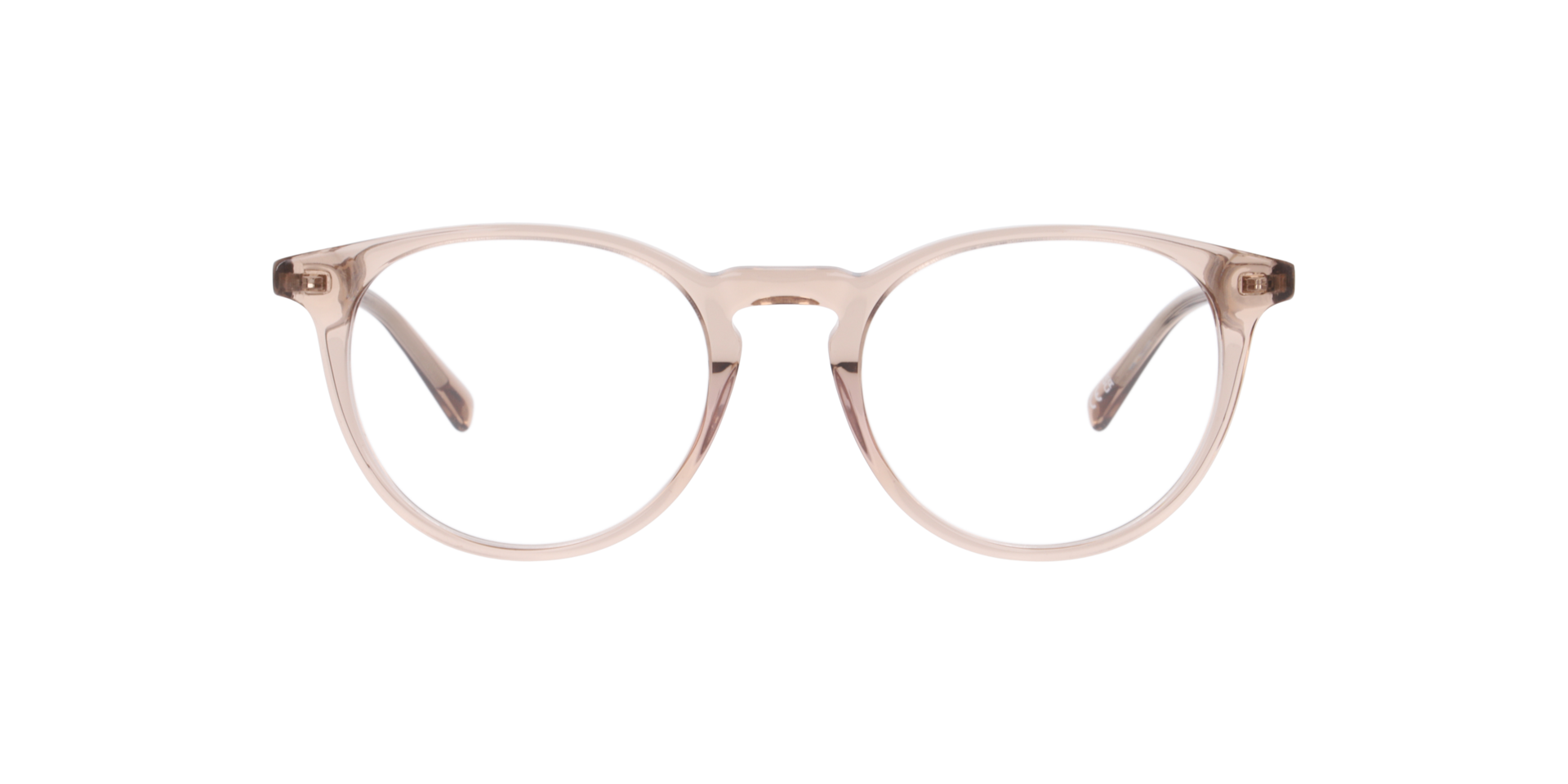 Madison Crystal Nude AcetateEyeglass Frames for Glasses Direct, Front View