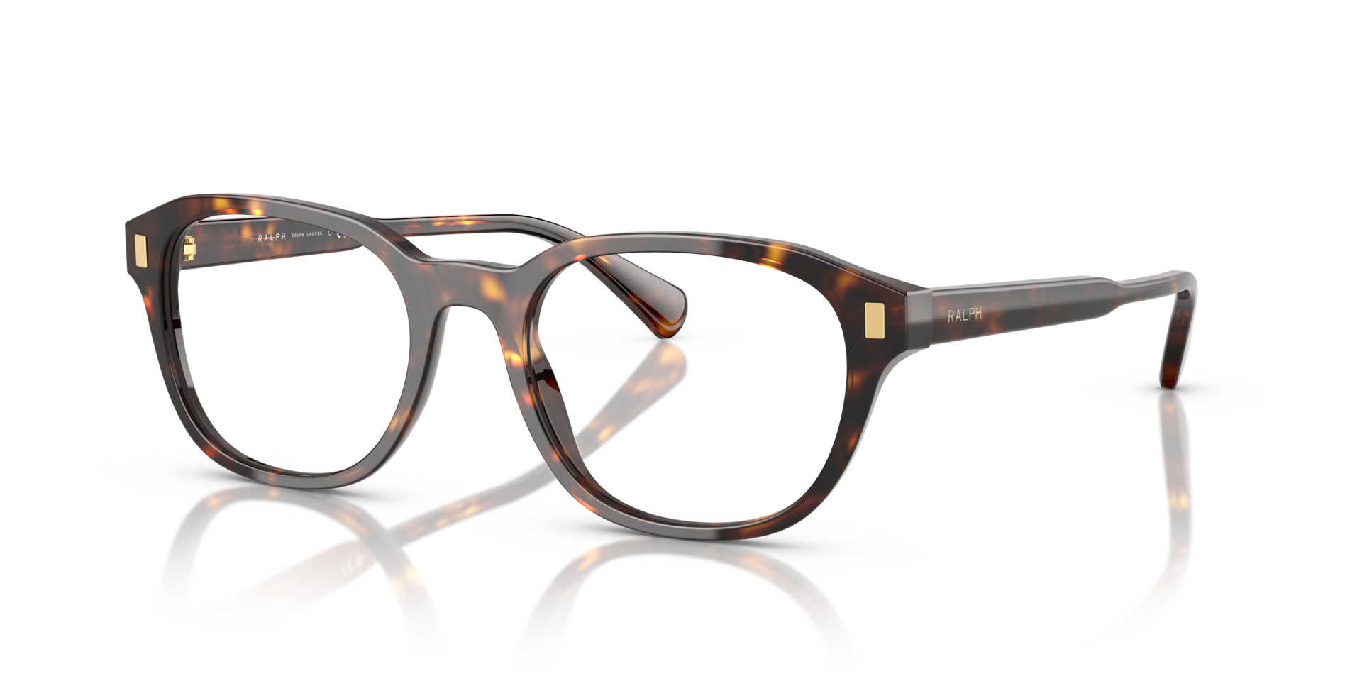 RA7172U Shiny Dark Havana AcetateEyeglass Frames for Glasses Direct, Angle View