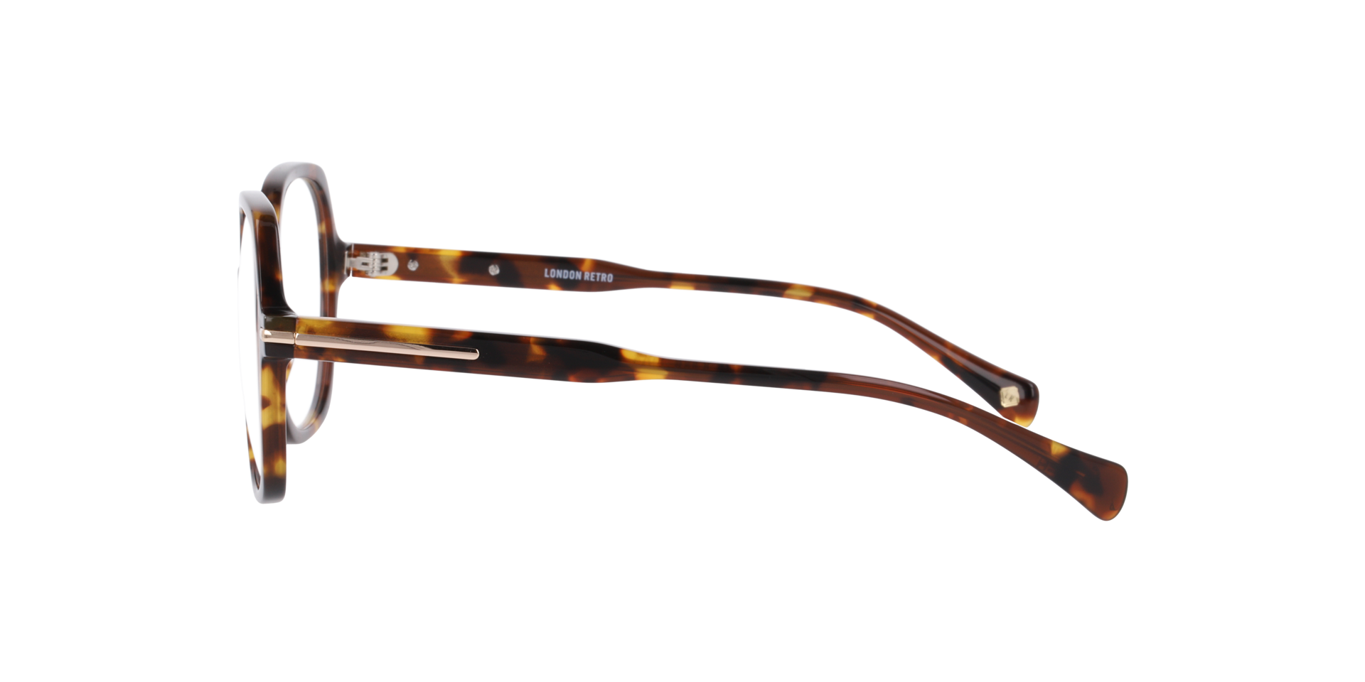 Marble Arch Havana Brown AcetateEyeglass Frames for Glasses Direct, Side View