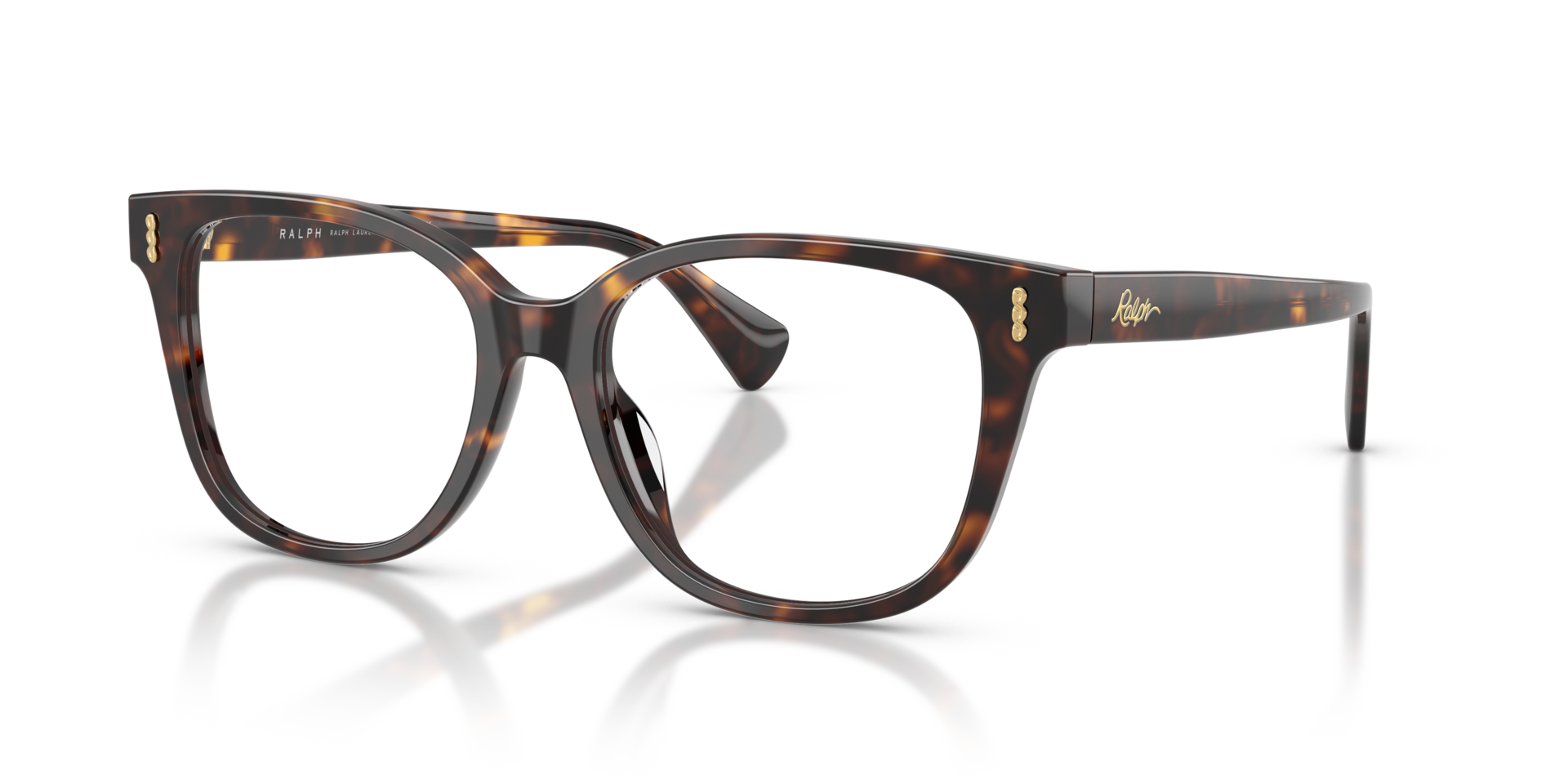 RA7196U Dark Havana AcetateEyeglass Frames for Glasses Direct, Angle View