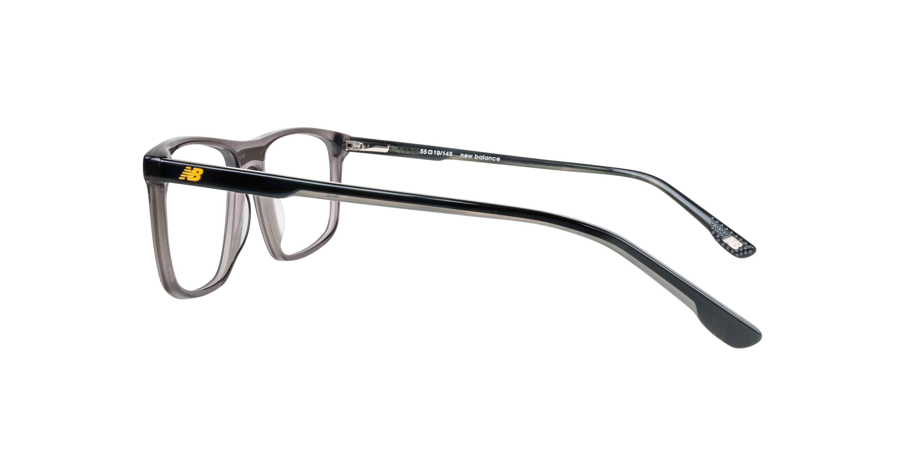 NB4162 Grey AcetateEyeglass Frames for Glasses Direct, Side View