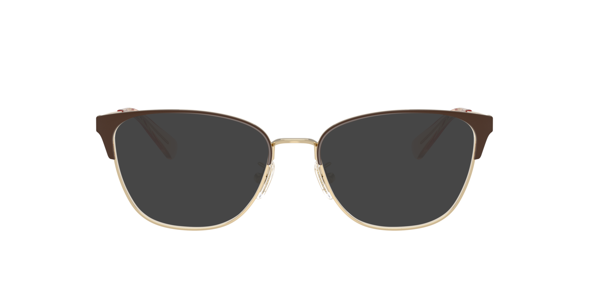 HC5202 Light Gold & Brown MetalEyeglass Frames for Glasses Direct, with Tinted Lenses