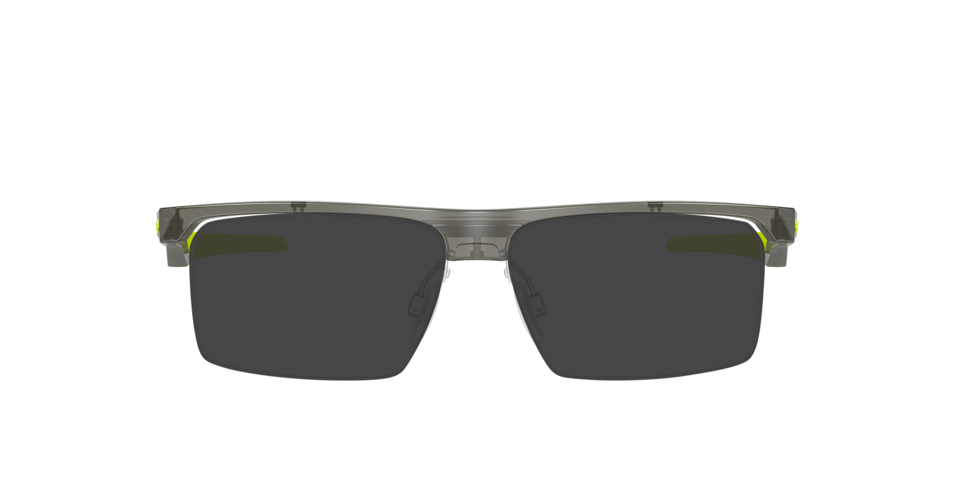Coupler Polished Grey Smoke PlasticEyeglass Frames for Glasses Direct, with Tinted Lenses