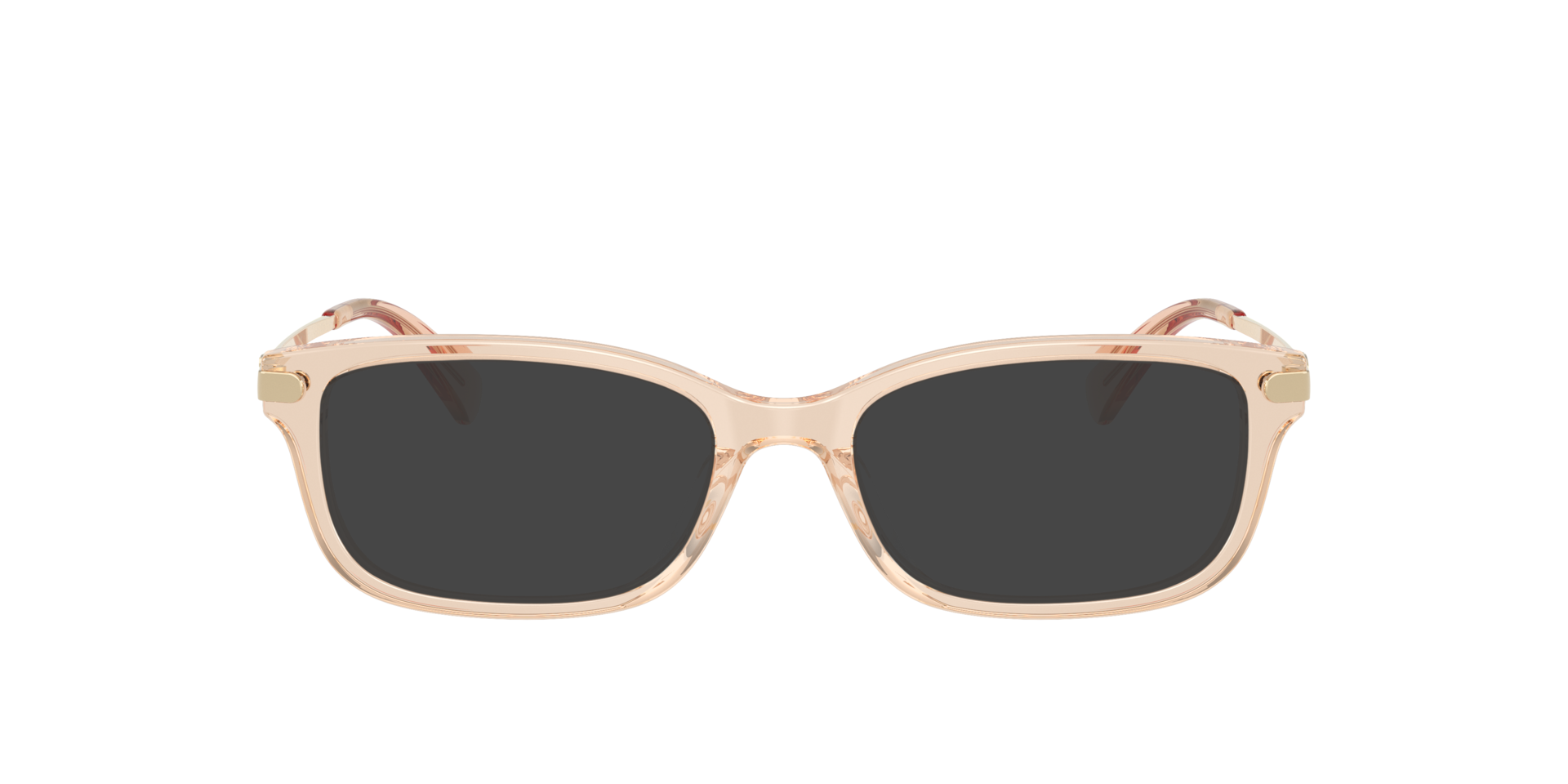 HC6287U Transparent Champagne AcetateEyeglass Frames for Glasses Direct, with Tinted Lenses