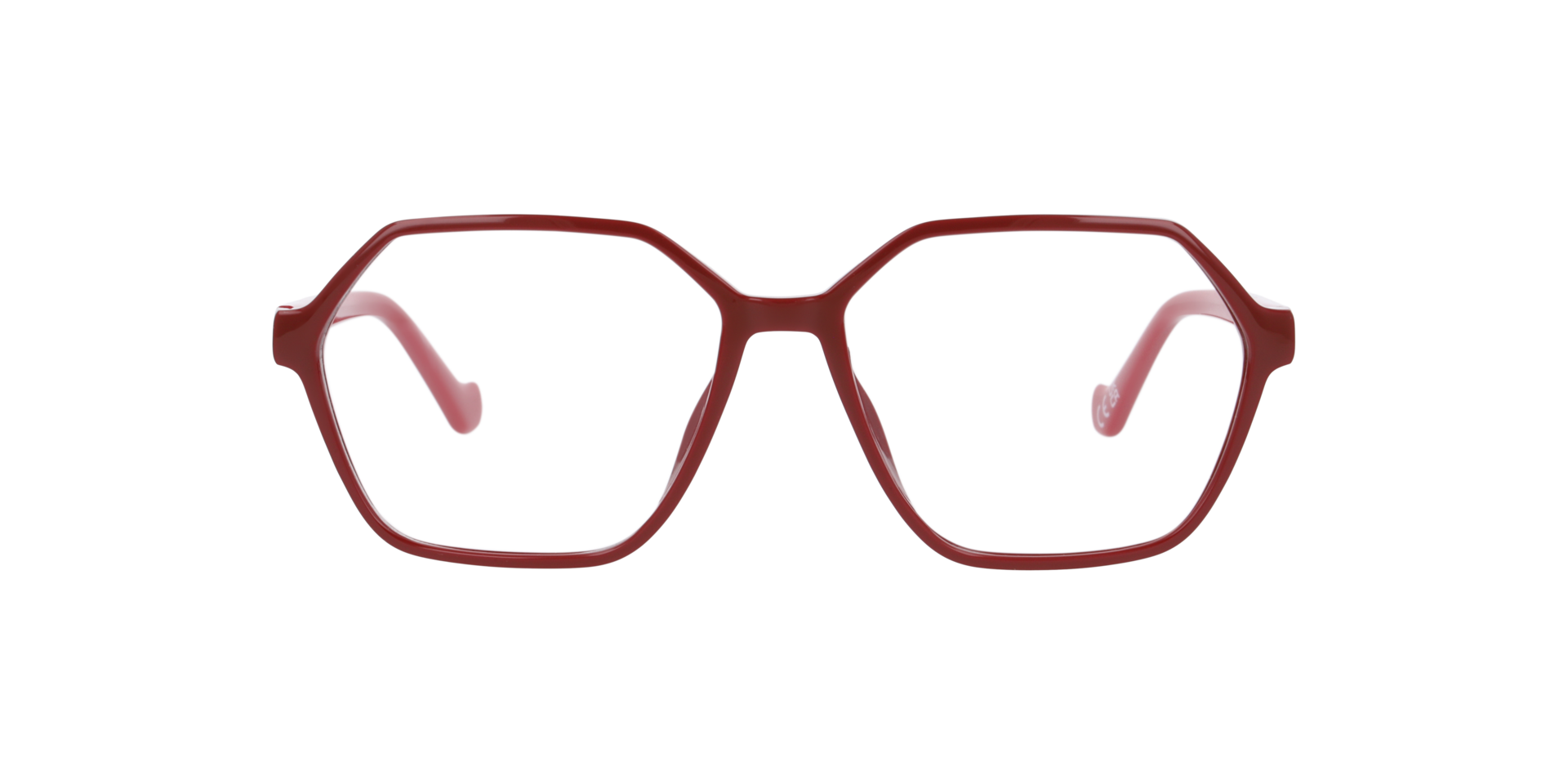 Madeline Burgundy PlasticEyeglass Frames for Glasses Direct, Front View