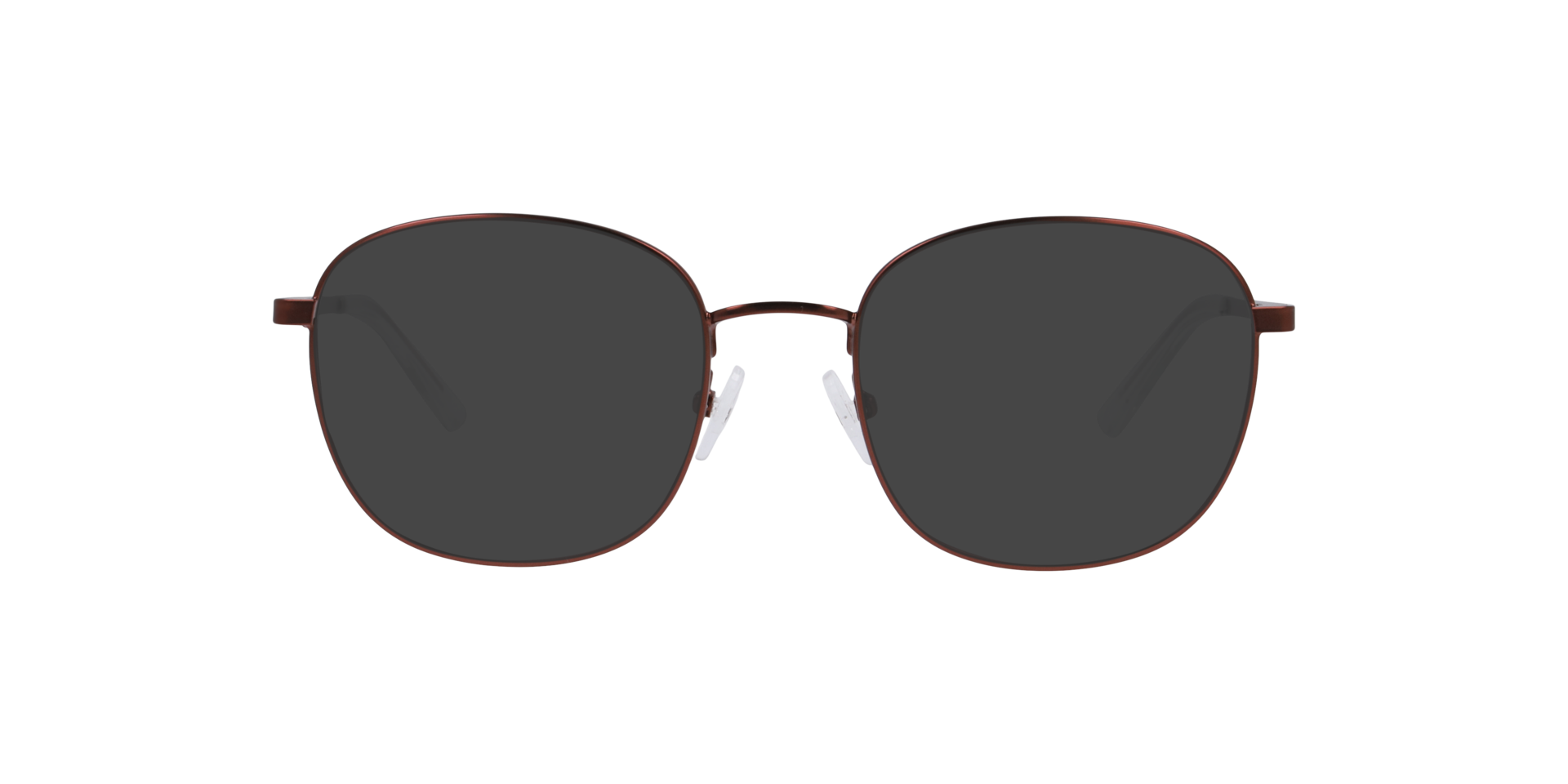 Mckenna Brown MetalEyeglass Frames for Glasses Direct, with Tinted Lenses