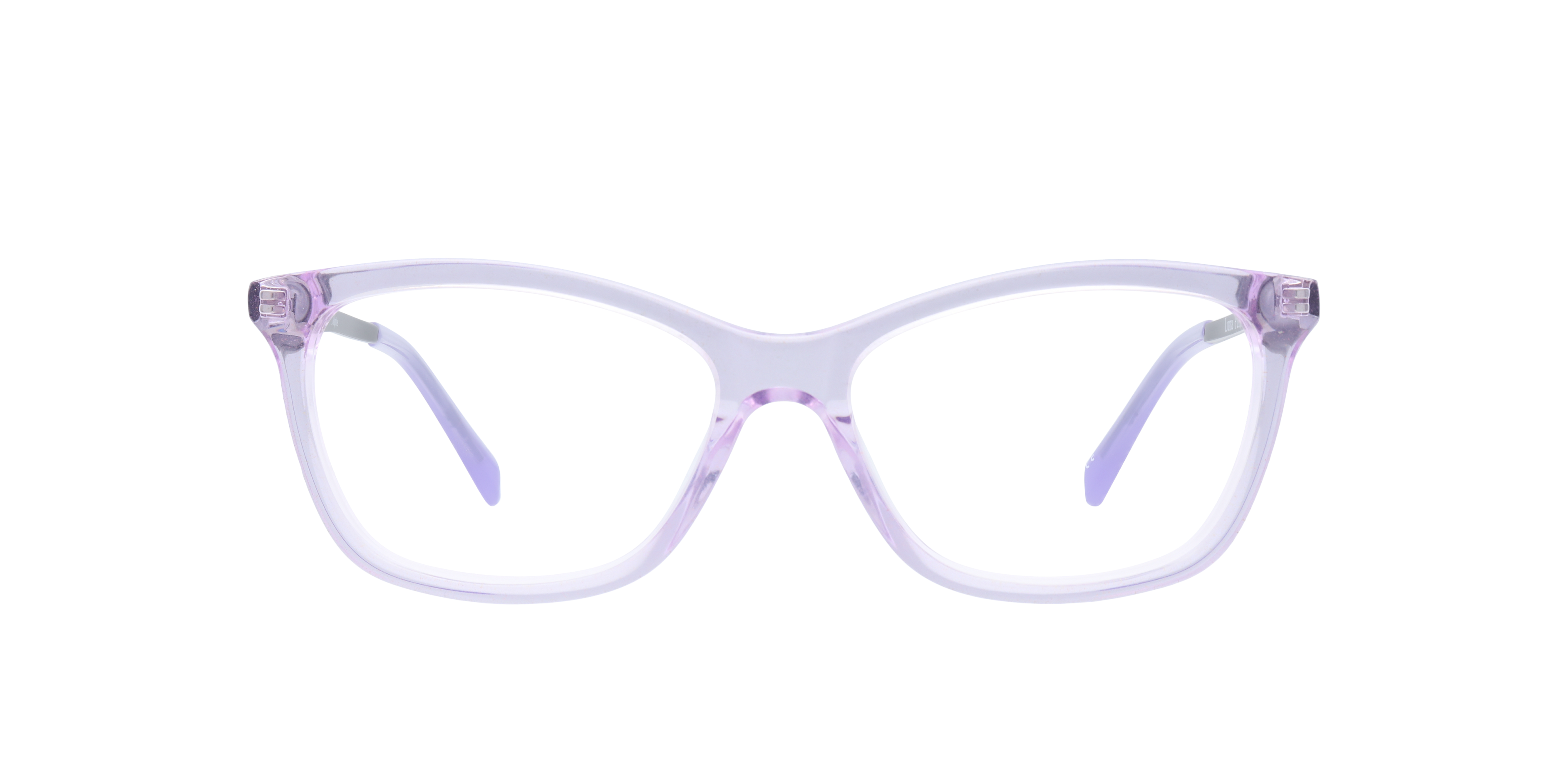 Luna Purple AcetateEyeglass Frames for Glasses Direct, Front View