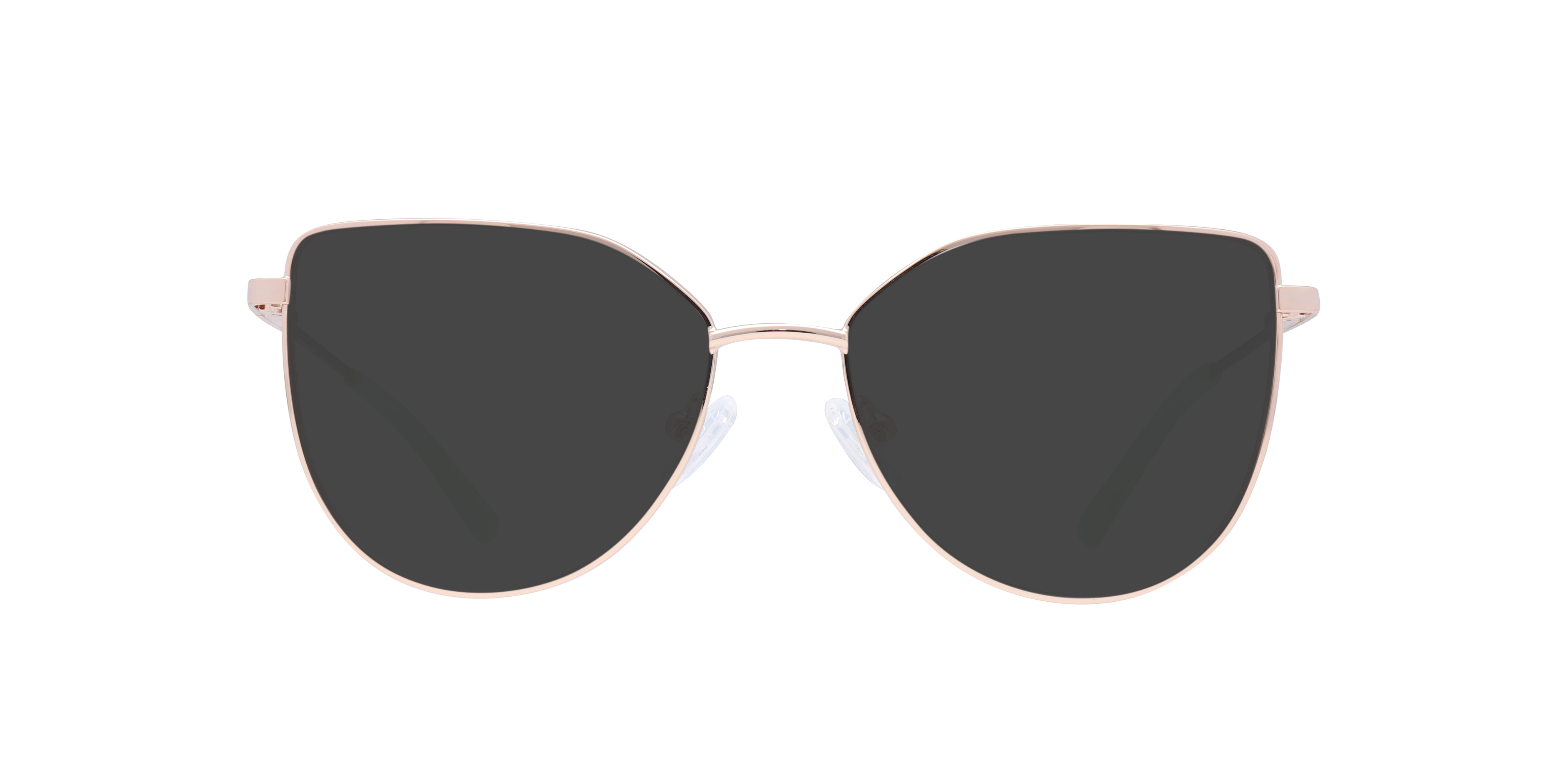 Fern Gold MetalEyeglass Frames for Glasses Direct, with Tinted Lenses