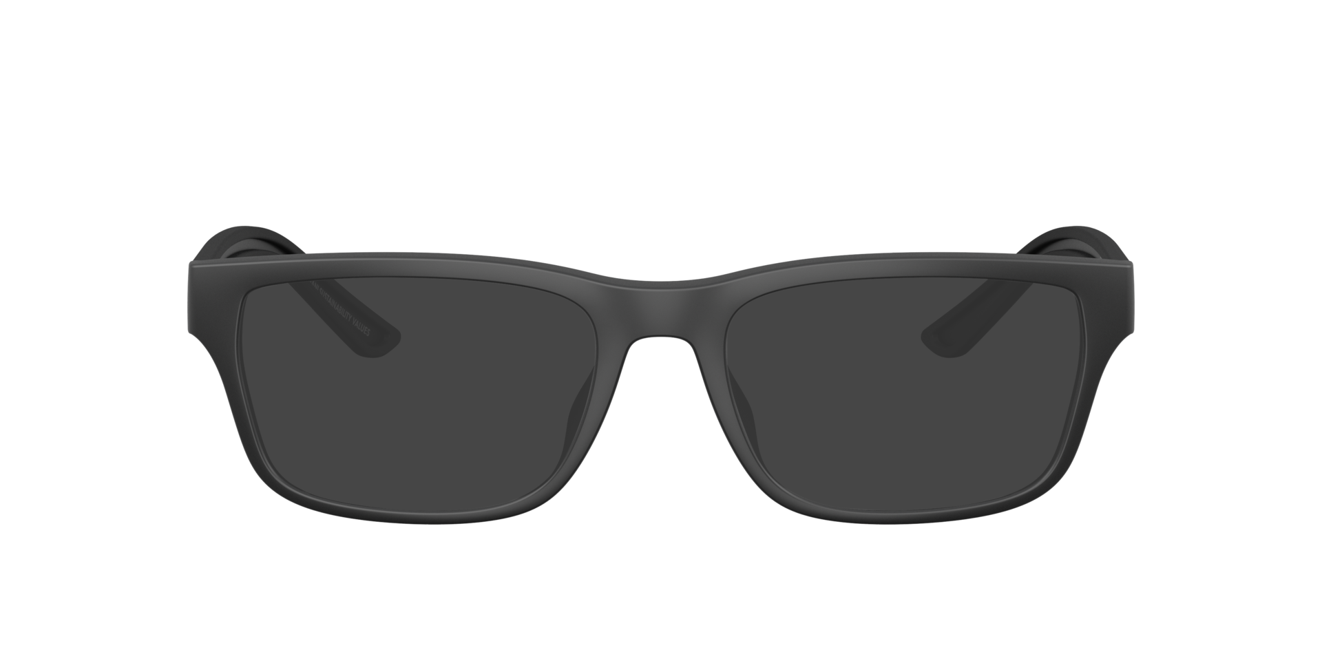 EA3276U Rubberized Matte Black PlasticEyeglass Frames for Glasses Direct, with Tinted Lenses