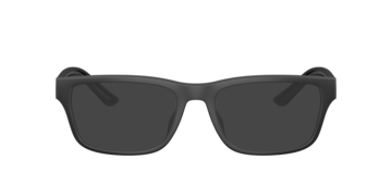 Rubberized Matte Black EA3276U -  Plastic Sunglasses
