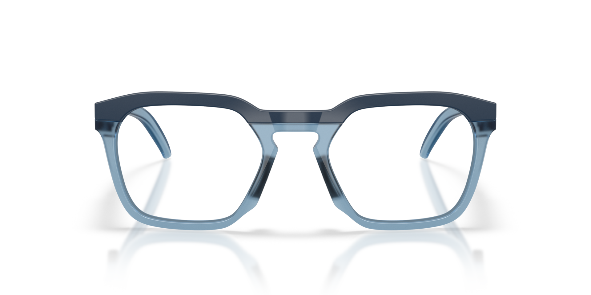 HSTN SQ Matte Abyss PlasticEyeglass Frames for Glasses Direct, Front View