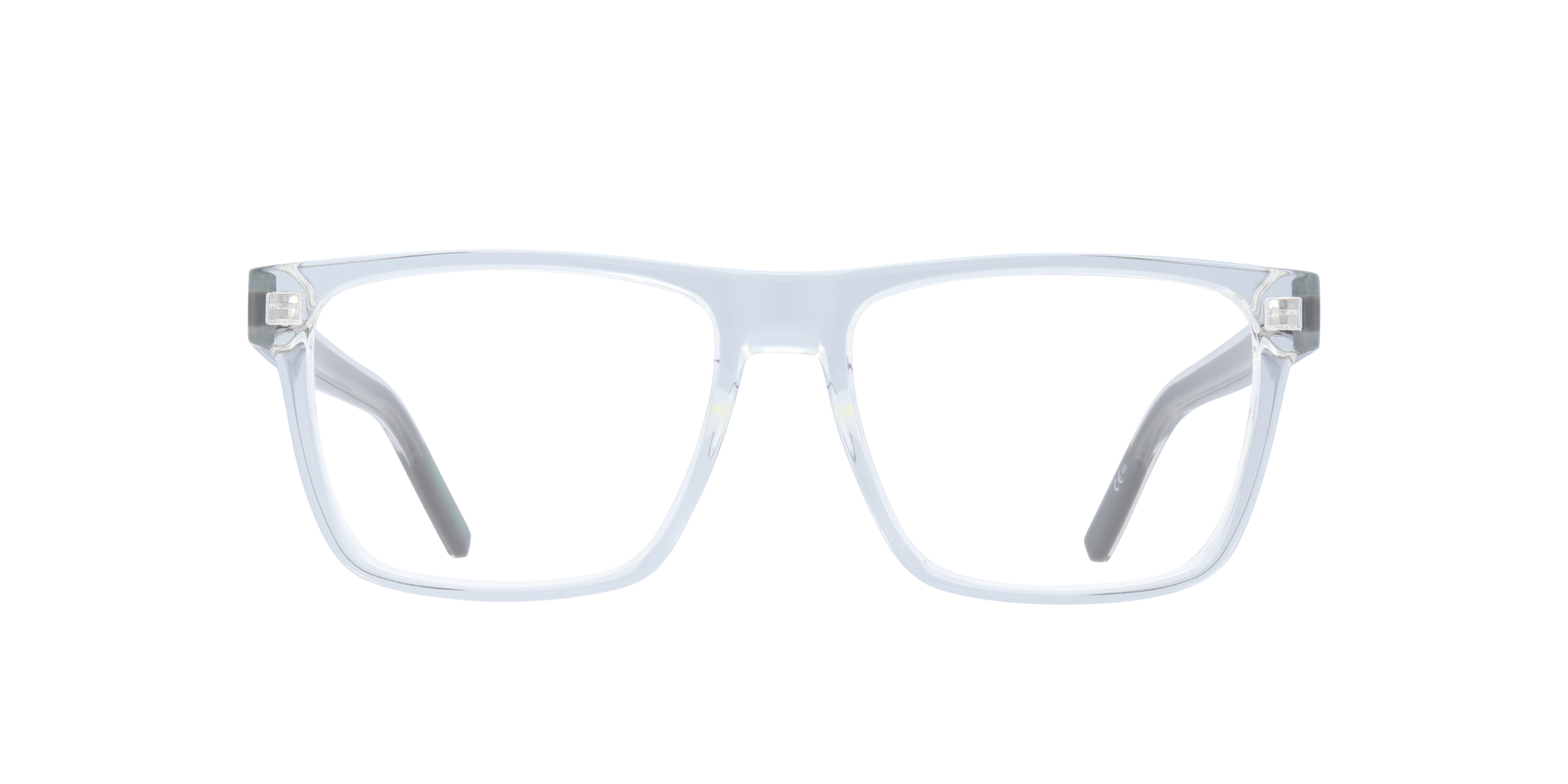TJ 0058 Clear PlasticEyeglass Frames for Glasses Direct, Front View