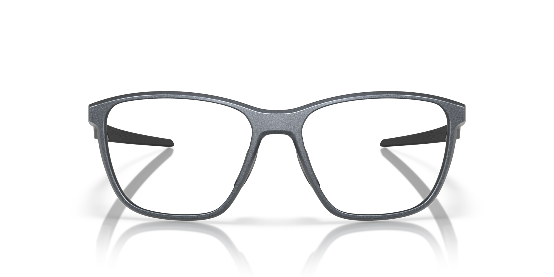 Futurity RS Matte Blue Steel PlasticSunglass Frames for Glasses Direct, Front View