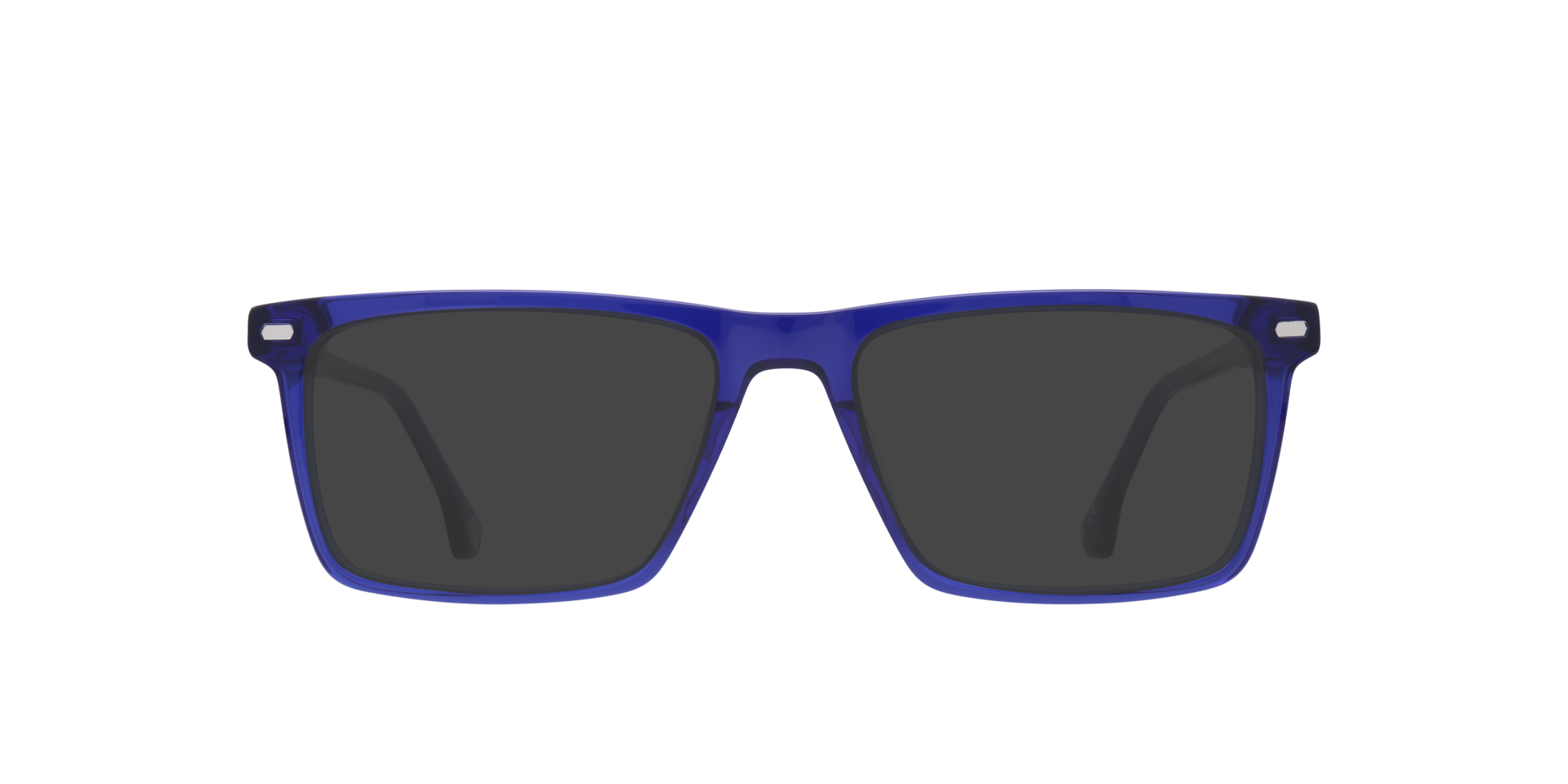 Gavin Crystal Dark Blue AcetateEyeglass Frames for Glasses Direct, with Tinted Lenses