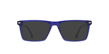 Crystal Dark Blue Gavin -  Acetate Sunglasses