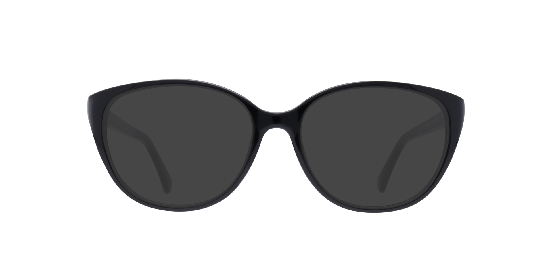 Dawn Shiny Black PlasticEyeglass Frames for Glasses Direct, with Tinted Lenses