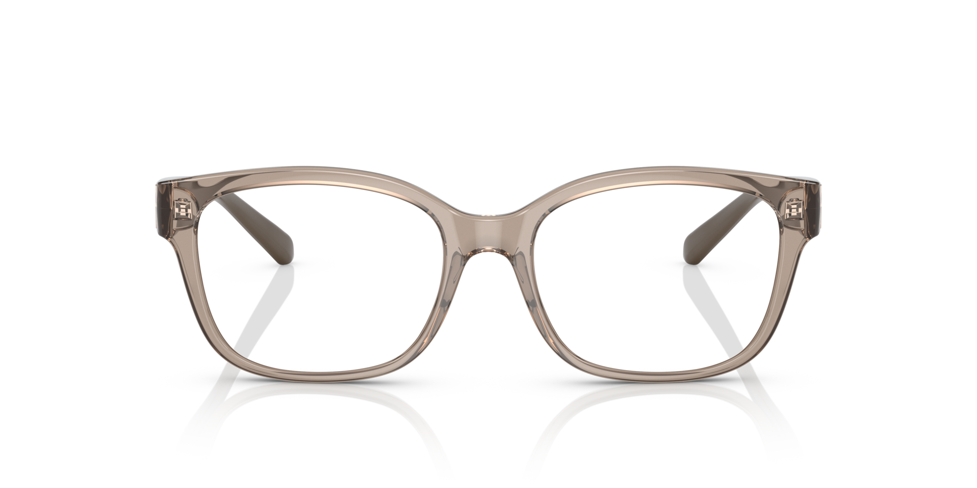 AX3098 Shiny Transparent Tundra PlasticEyeglass Frames for Glasses Direct, Front View