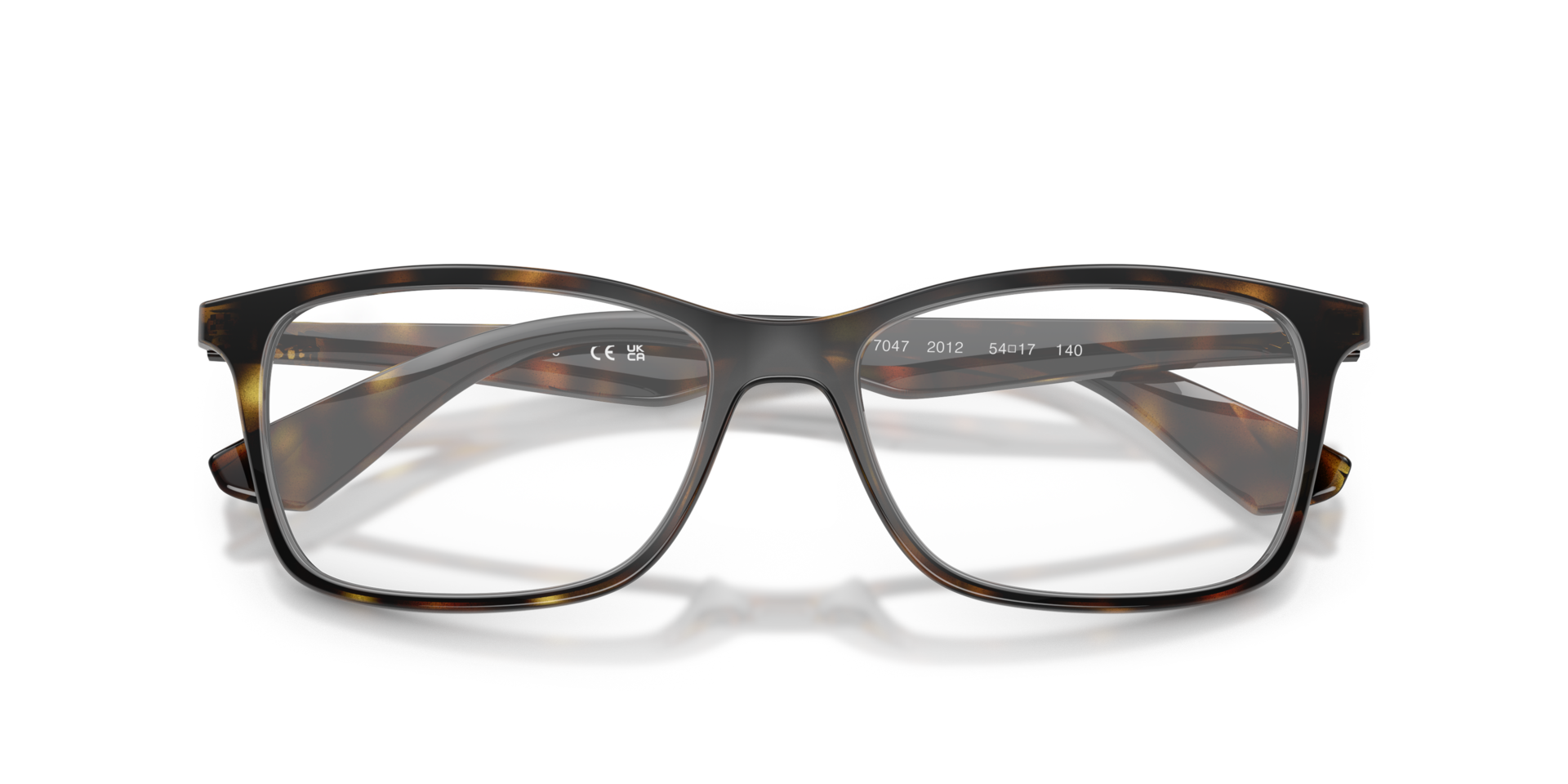 RB7047 Havana PlasticEyeglass Frames for Glasses Direct, Closed View