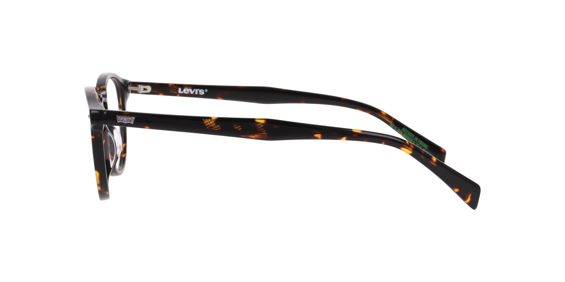 LV 5085 Tortoise AcetateEyeglass Frames for Glasses Direct, Side View