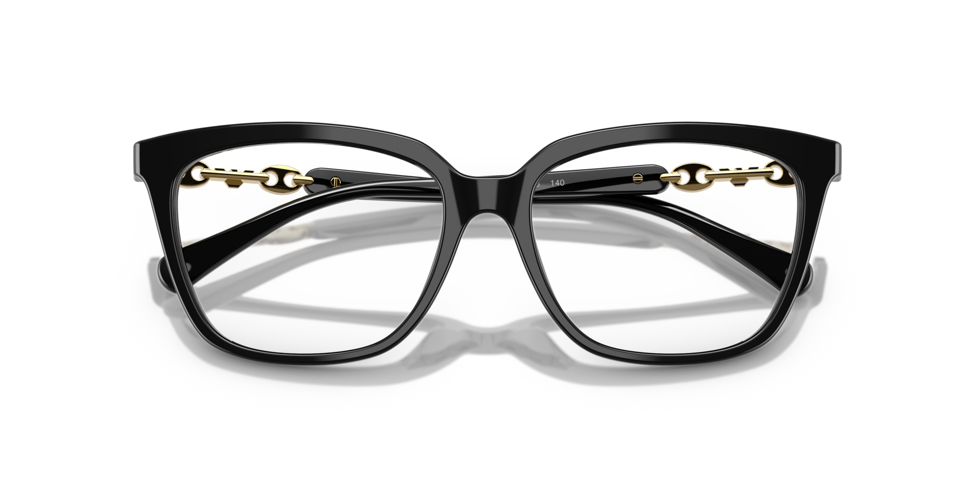 EA3248 Shiny Black AcetateEyeglass Frames for Glasses Direct, Closed View