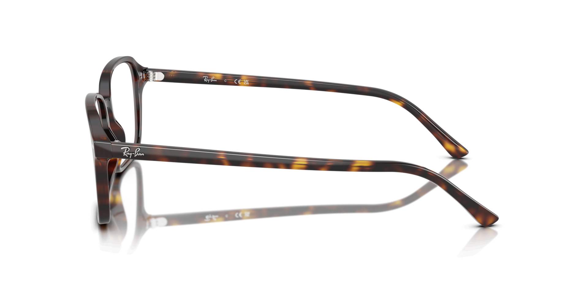 RB5431F Havana AcetateEyeglass Frames for Glasses Direct, Side View