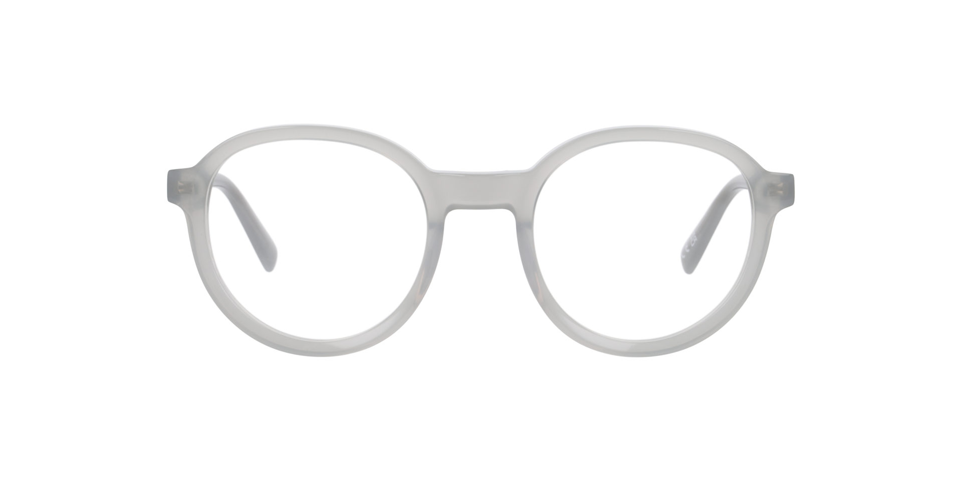 Marley Milky Green AcetateEyeglass Frames for Glasses Direct, Front View