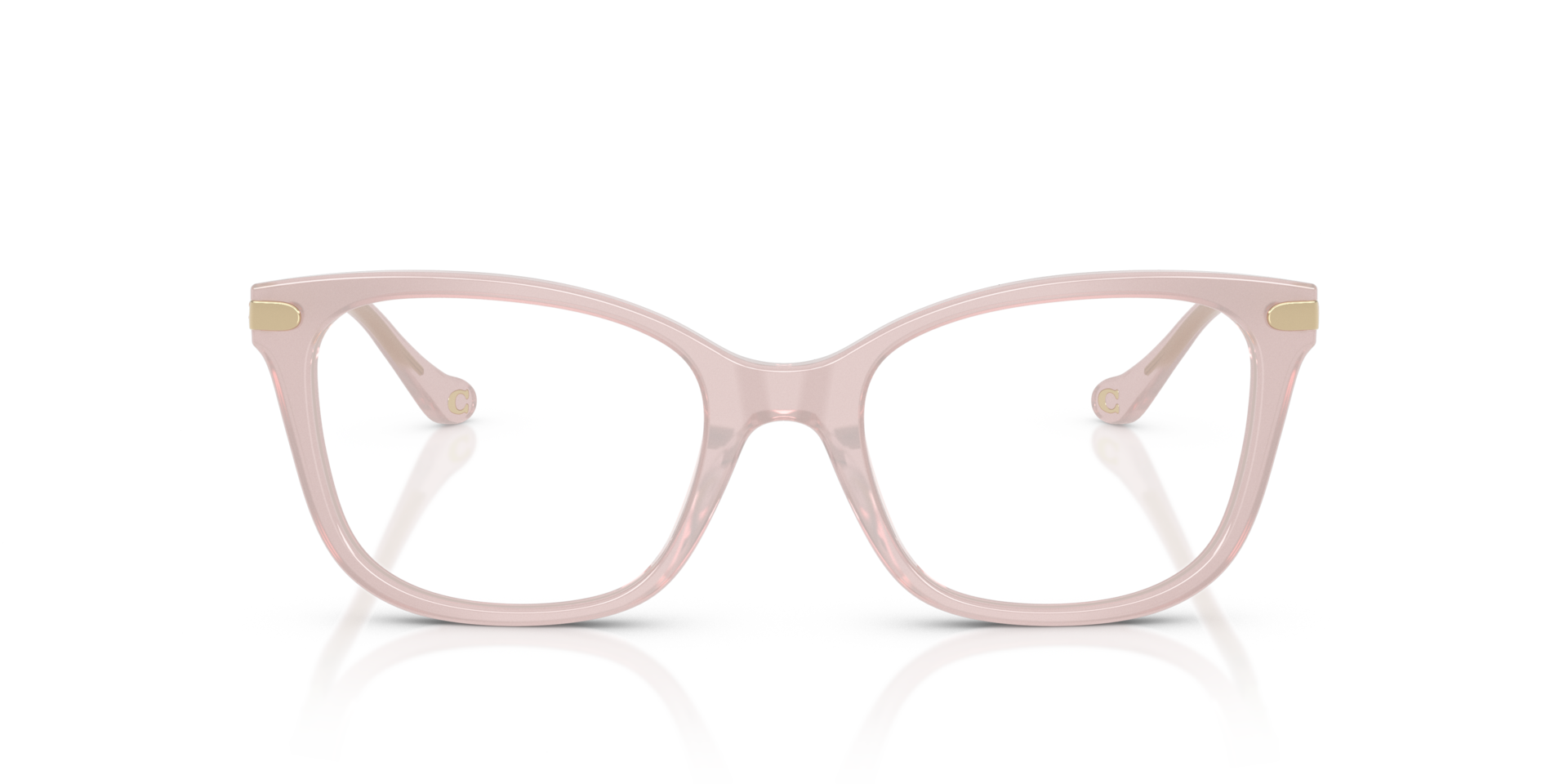 HC6261BU Milky Petal Pink AcetateEyeglass Frames for Glasses Direct, Front View