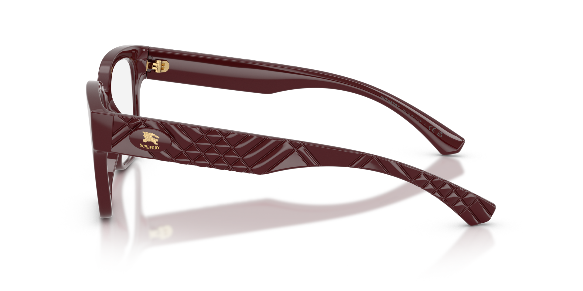 BE2471U Bordeaux PlasticEyeglass Frames for Glasses Direct, Side View