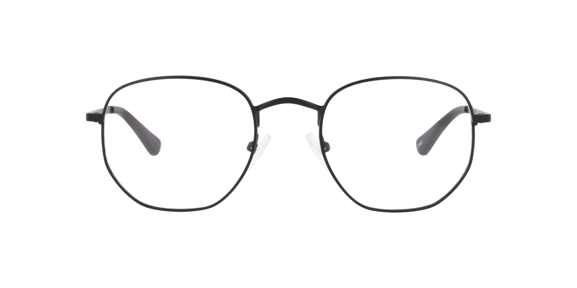 Nova Black MetalEyeglass Frames for Glasses Direct, Front View