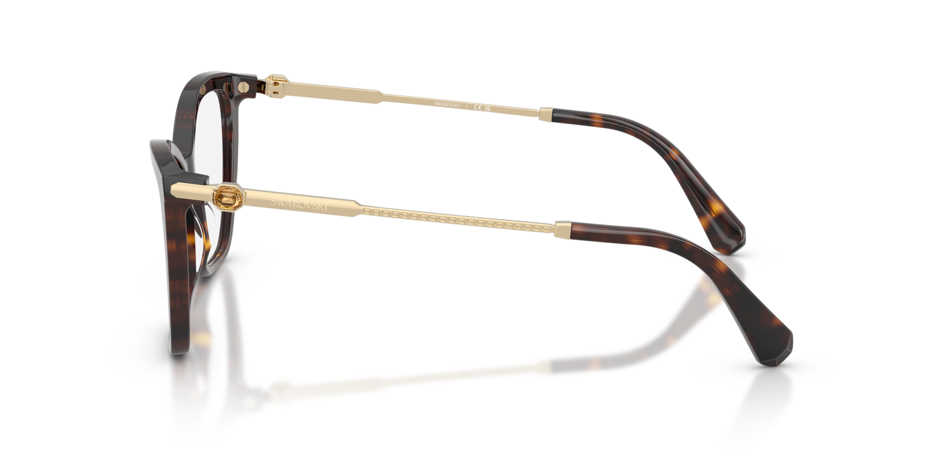 SK2051 Havana AcetateEyeglass Frames for Glasses Direct, Side View