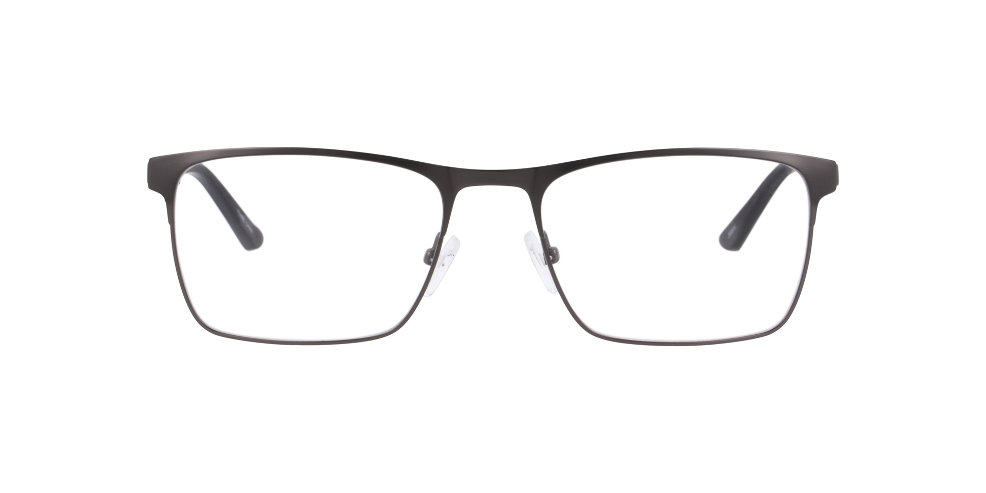 Nb4192 Gunmetal MetalEyeglass Frames for Glasses Direct, Front View