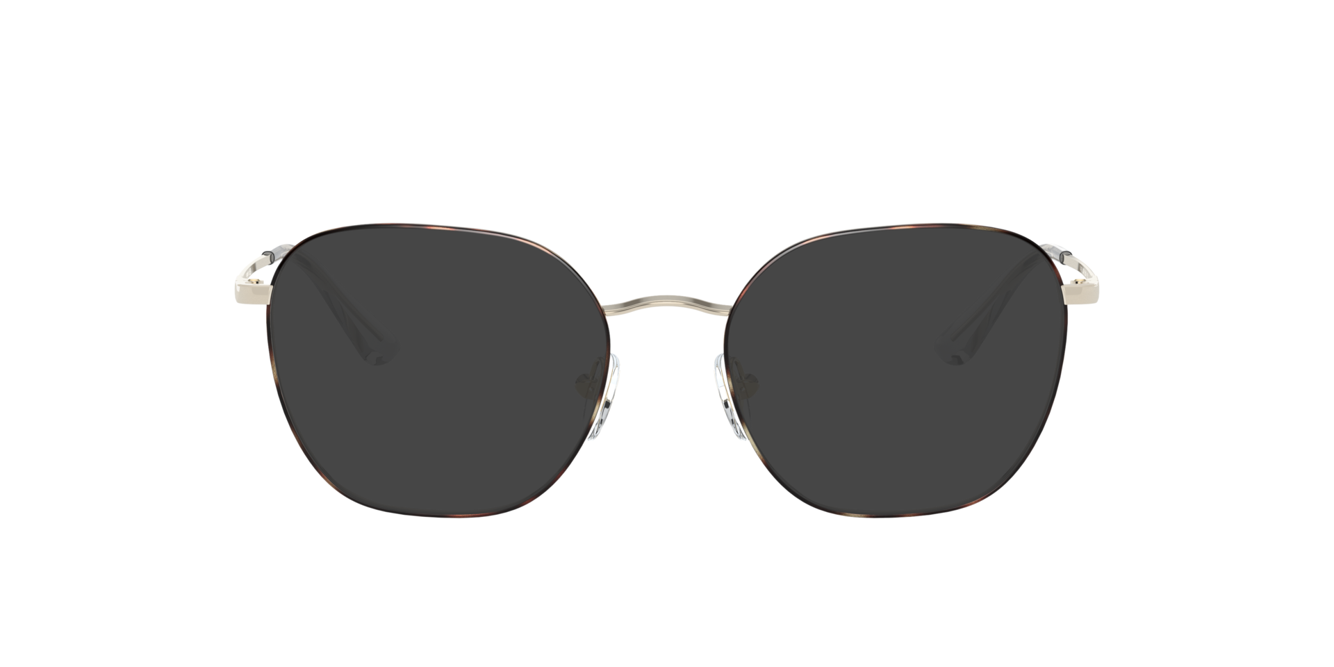 VO4178 Top Havana & Pale Gold MetalEyeglass Frames for Glasses Direct, with Tinted Lenses