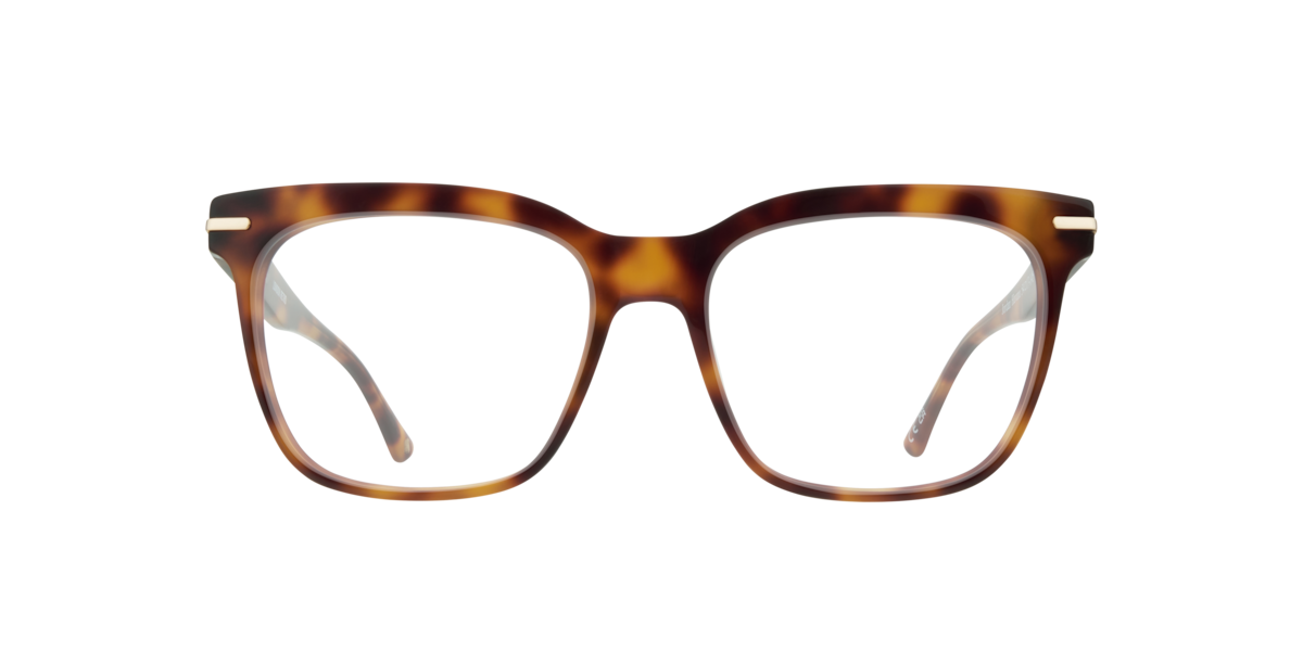 London Retro Unisex Havana Square Acetate Eyeglasses Online - Full Rim - Jordan
