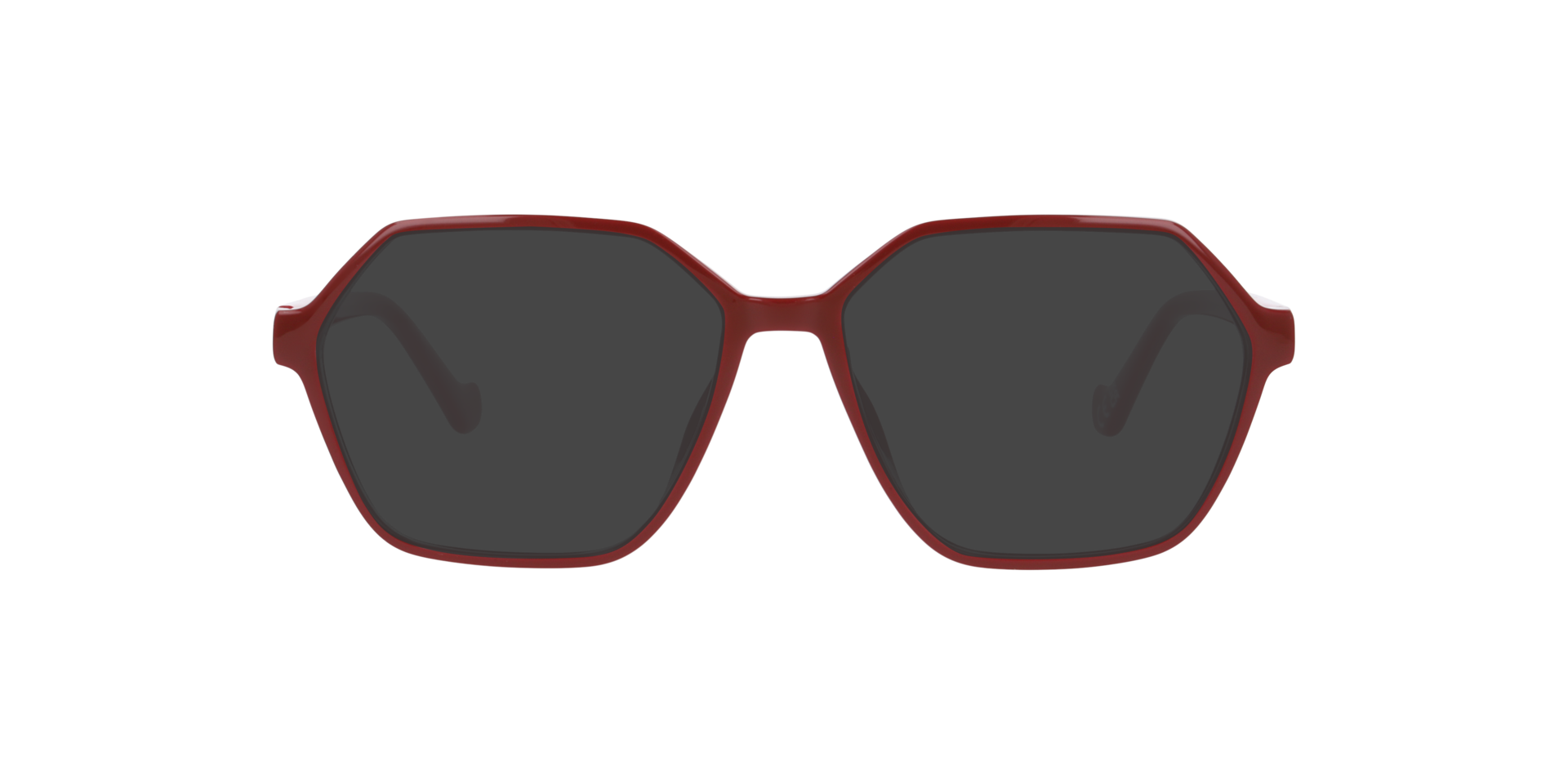 Madeline Burgundy PlasticEyeglass Frames for Glasses Direct, with Tinted Lenses